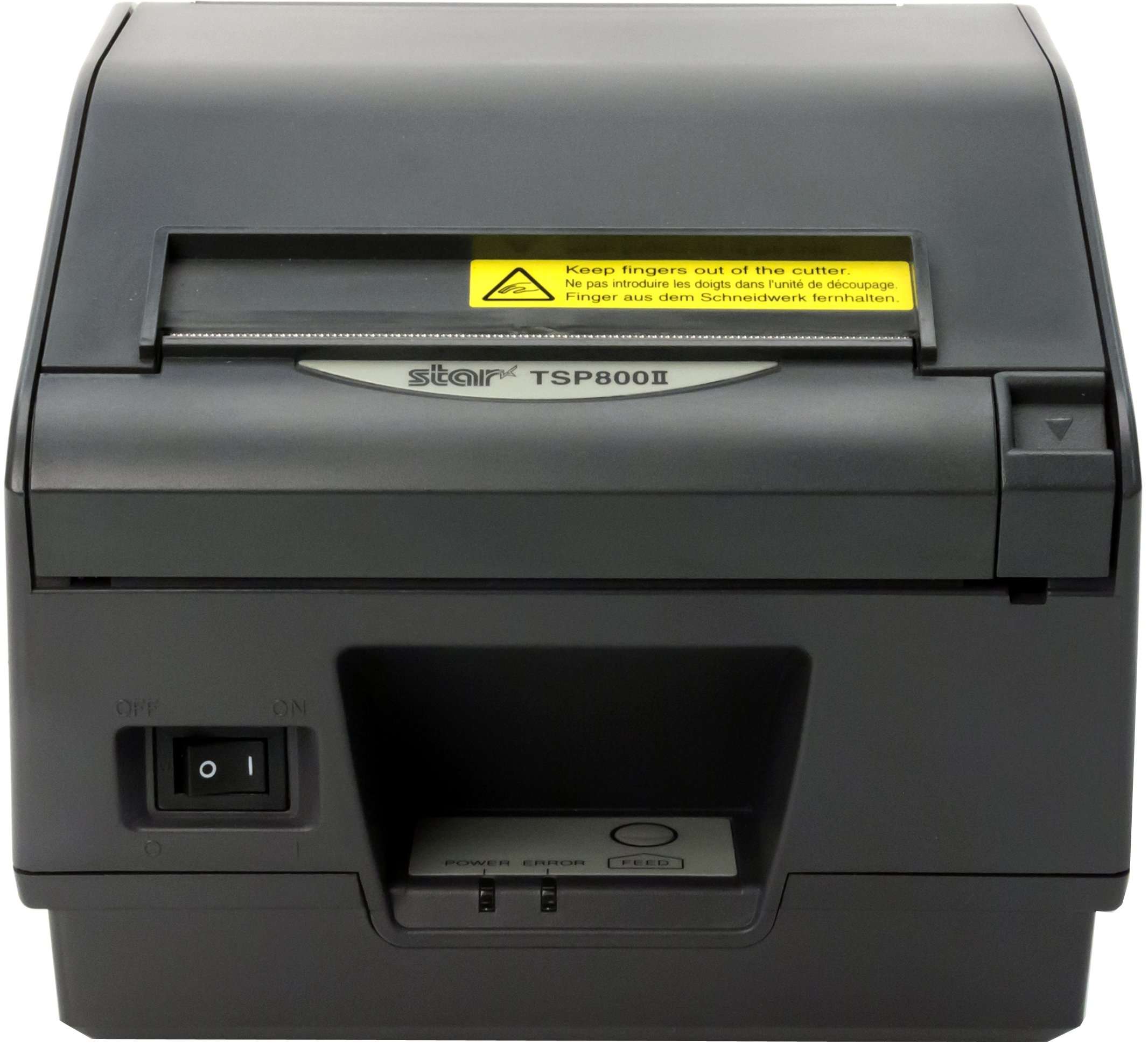 Star Micronics Ultra High Speed TSP847IIU USB Thermal Receipt Printer with Auto-Cutter/Tear Bar - Gray 2