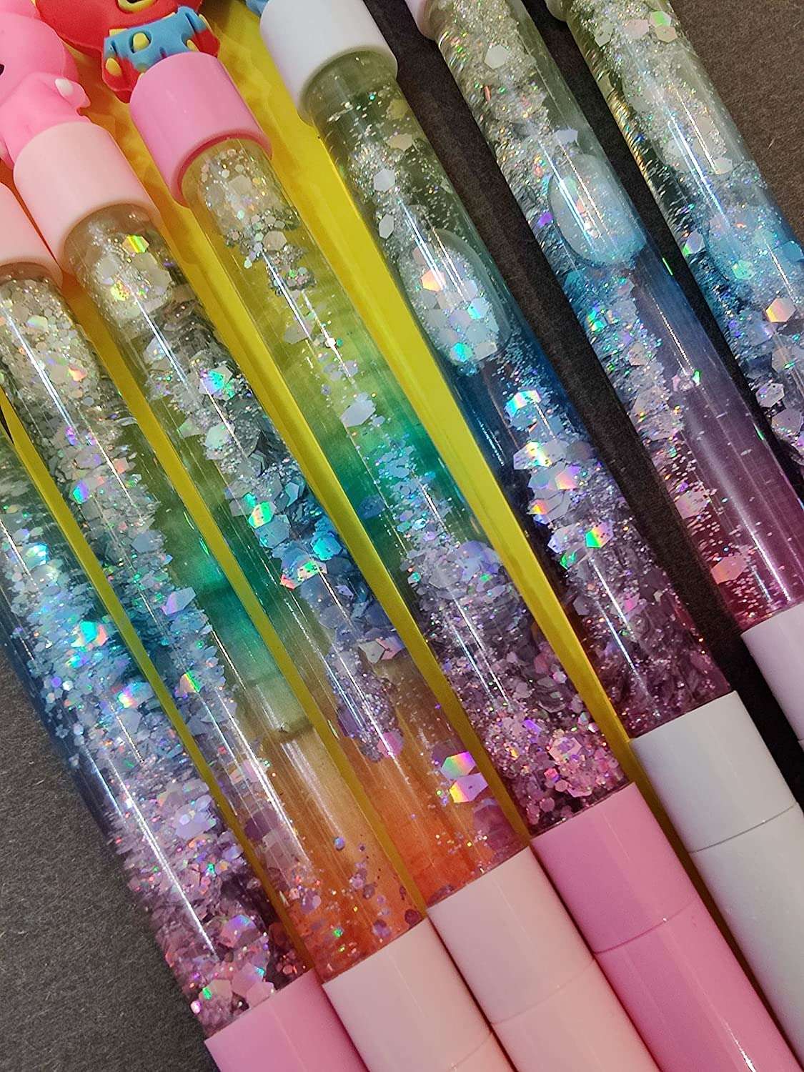Birthday Return Gifts Glitter Water Pens pen sets For School College Office Gifting Or Collectible for kids children boys girls bags ideas in bulk cradle cermony baby naming function SET OF 50 6