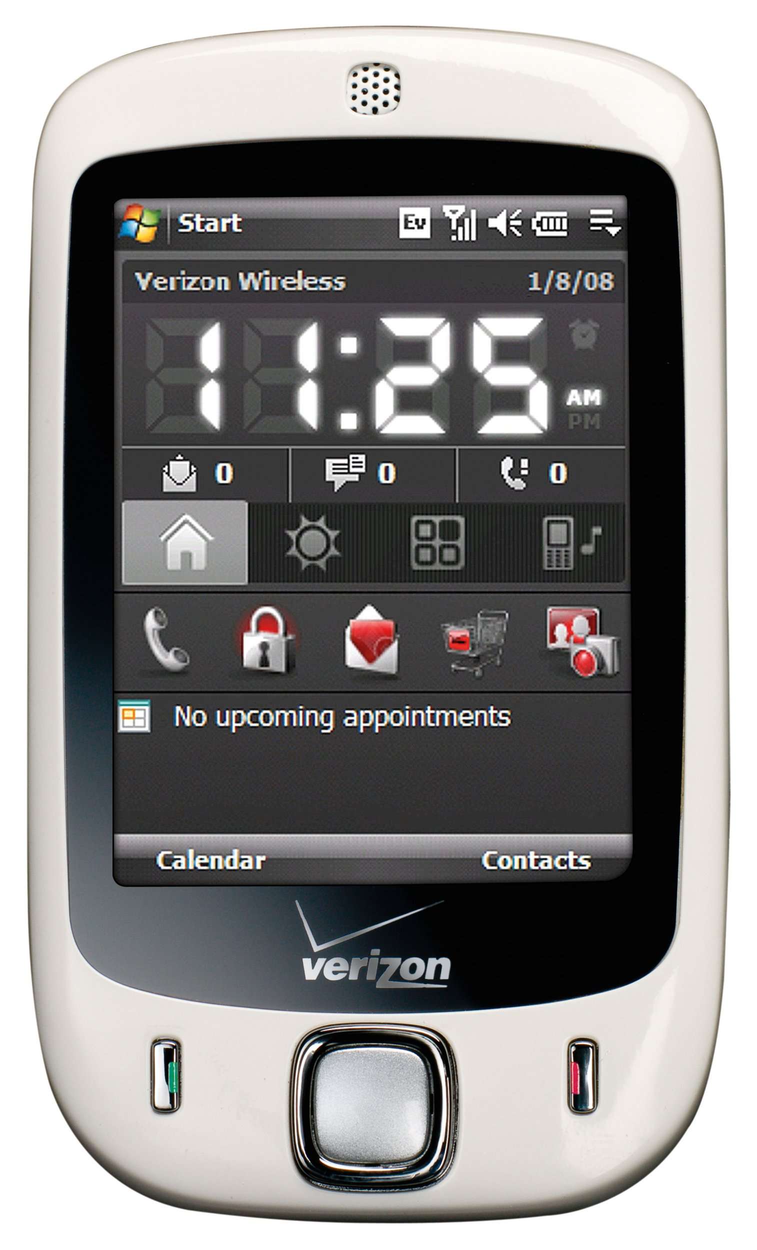 HTC Touch XV6900 Phone, White (Verizon Wireless)
