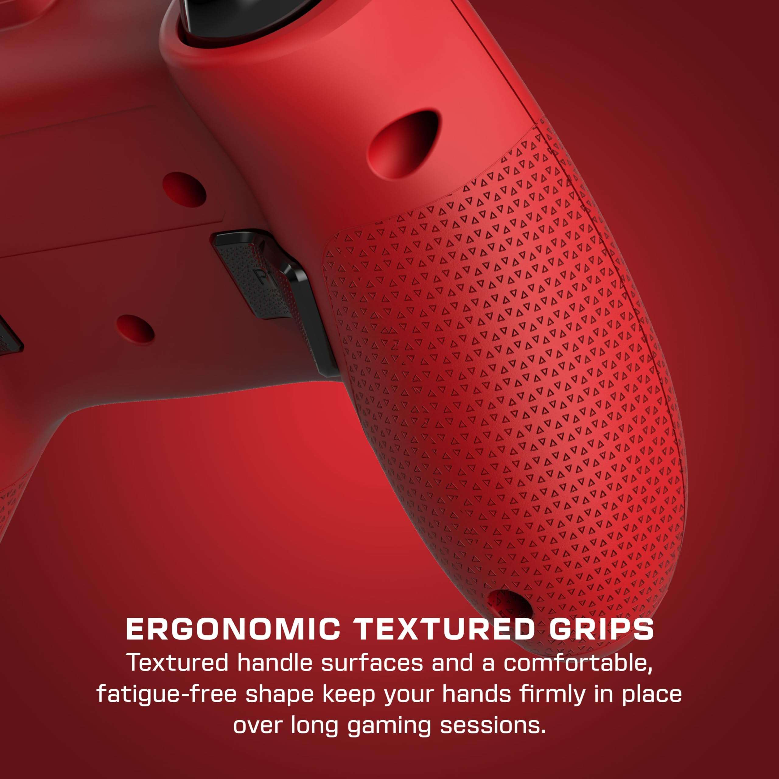 Turtle Beach REACT-R Wired Game Controller – Officially Licensed for Xbox Series X & S, Xbox One, and Windows 10|11 PC’s – Red 6