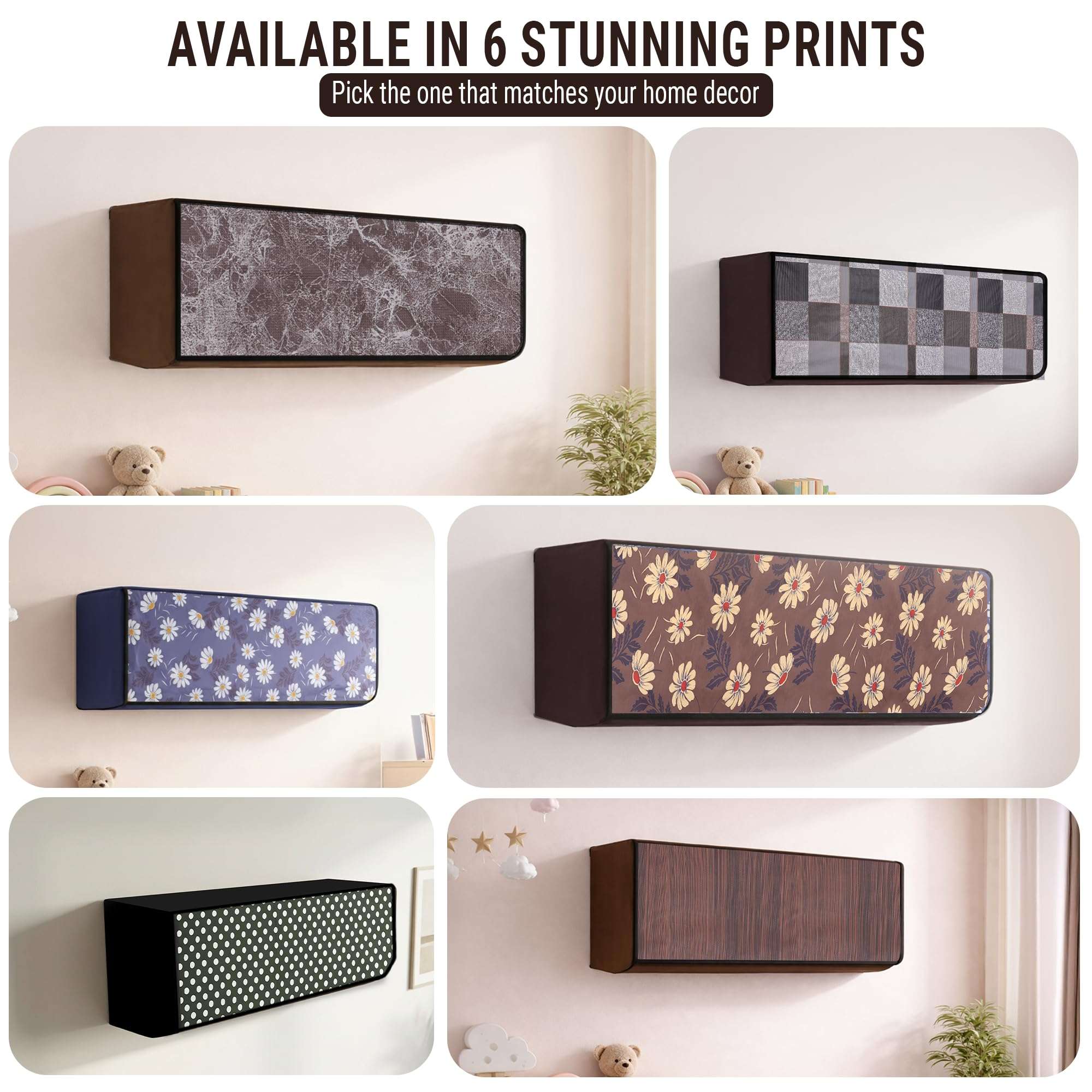 Robustt 1.5 Ton Split AC Cover for Indoor and Outdoor Unit | Waterproof & Dustproof AC Covers with Sun Exposure and Rust Protection 6