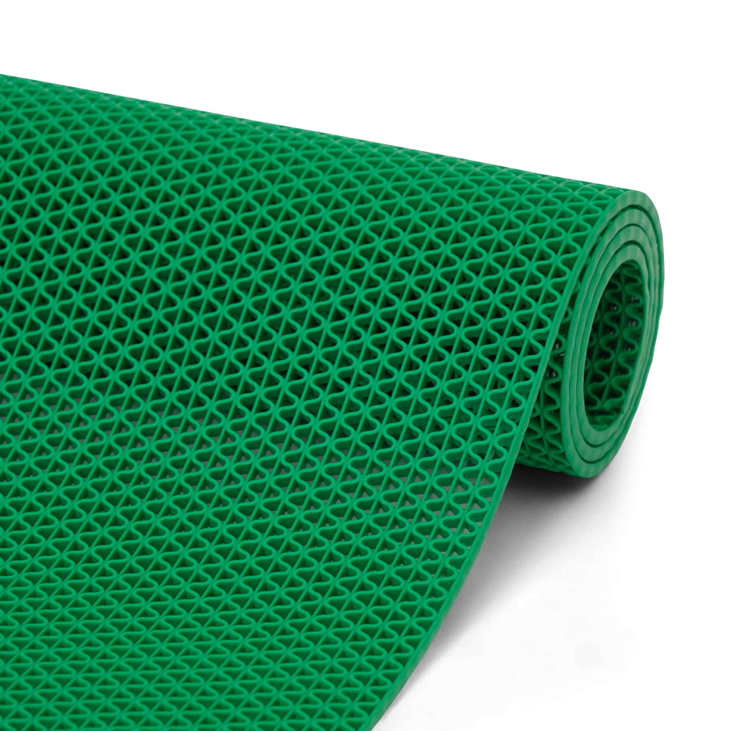 HOUSHIP® Anti Skid Rubber Bathroom Mat 2x3 Feet | Waterproof Non Slip Shower Door Mat | PVC Multipurpose Indoor Outdoor Entrance Floor Rug Export Quality Rain Mat (Green) 1