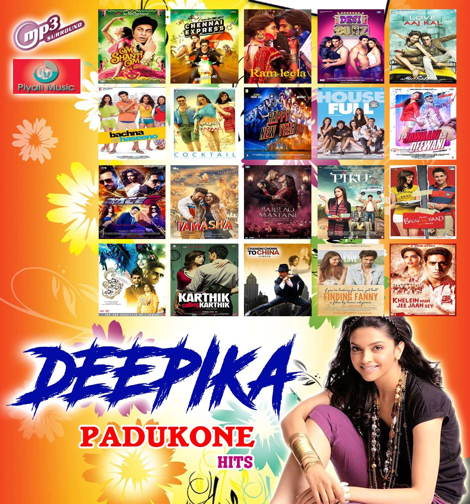 Generic Pen Drive Bollywood // CAR Song // 250 MP3 Audio // USB // 16GB 1