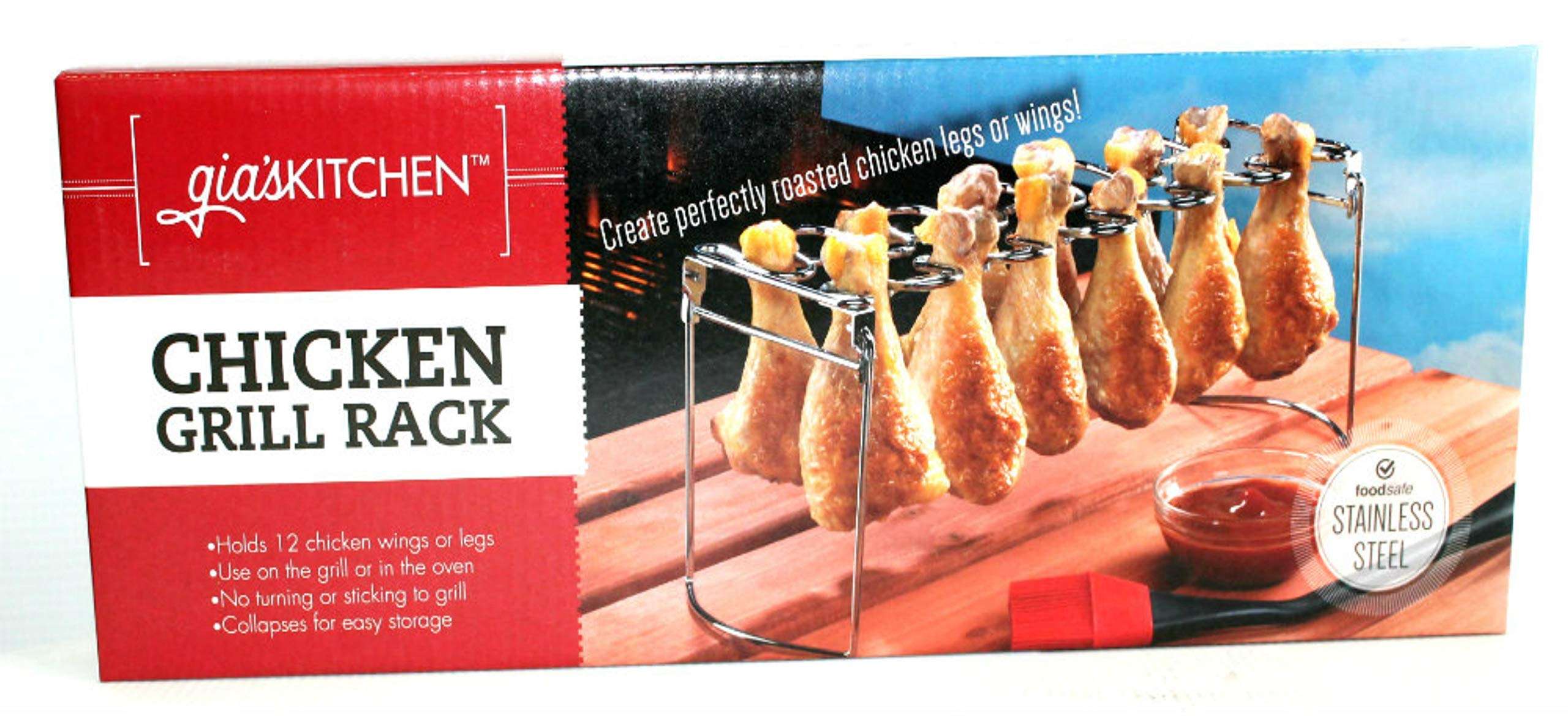 Gias Kitchen Chicken Grill Rack 3