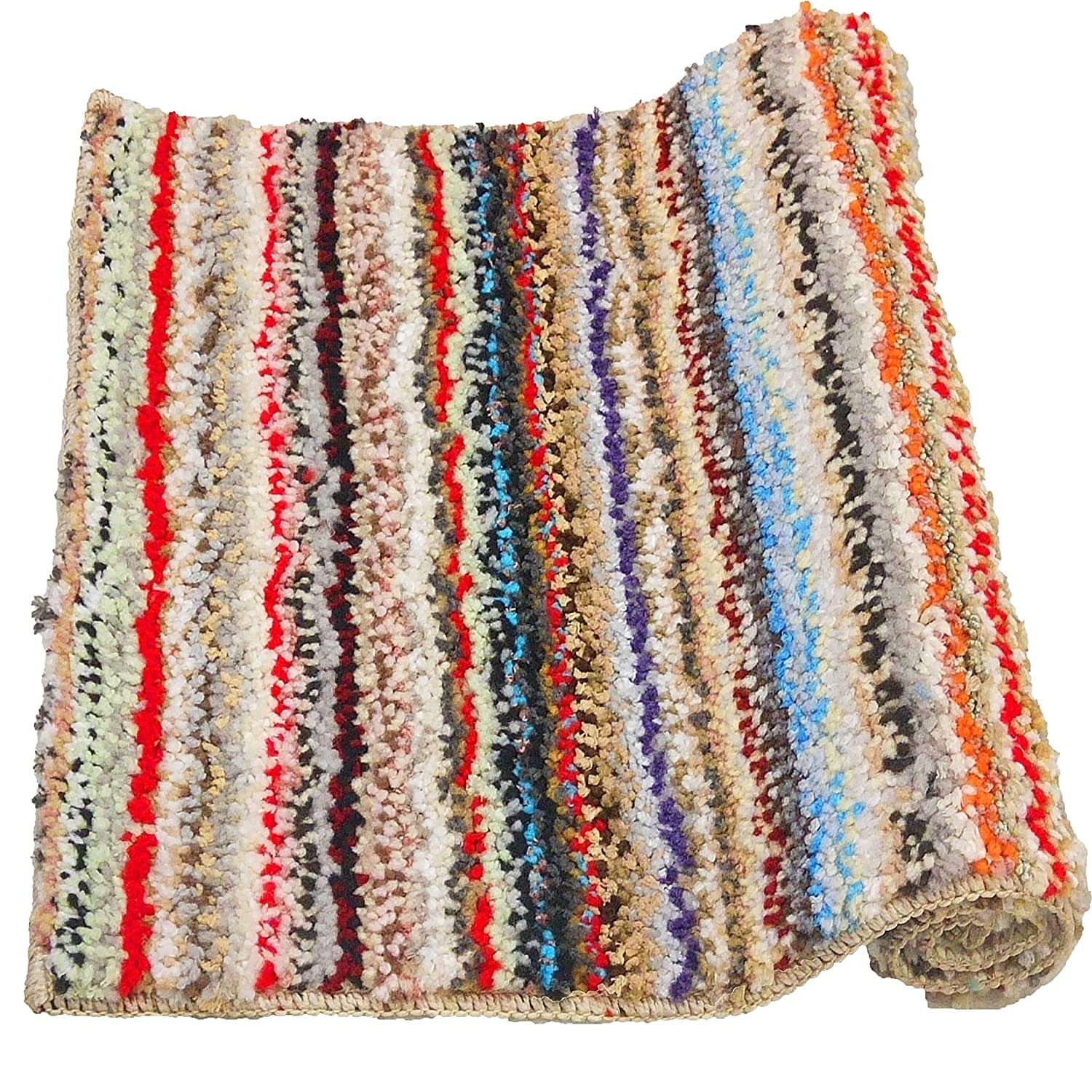 khusi Bathroom Rugs - Suitable for Kitchen, Bedroom and Bathroom, Dry Fast Water Absorbent & Machine-Washable 1