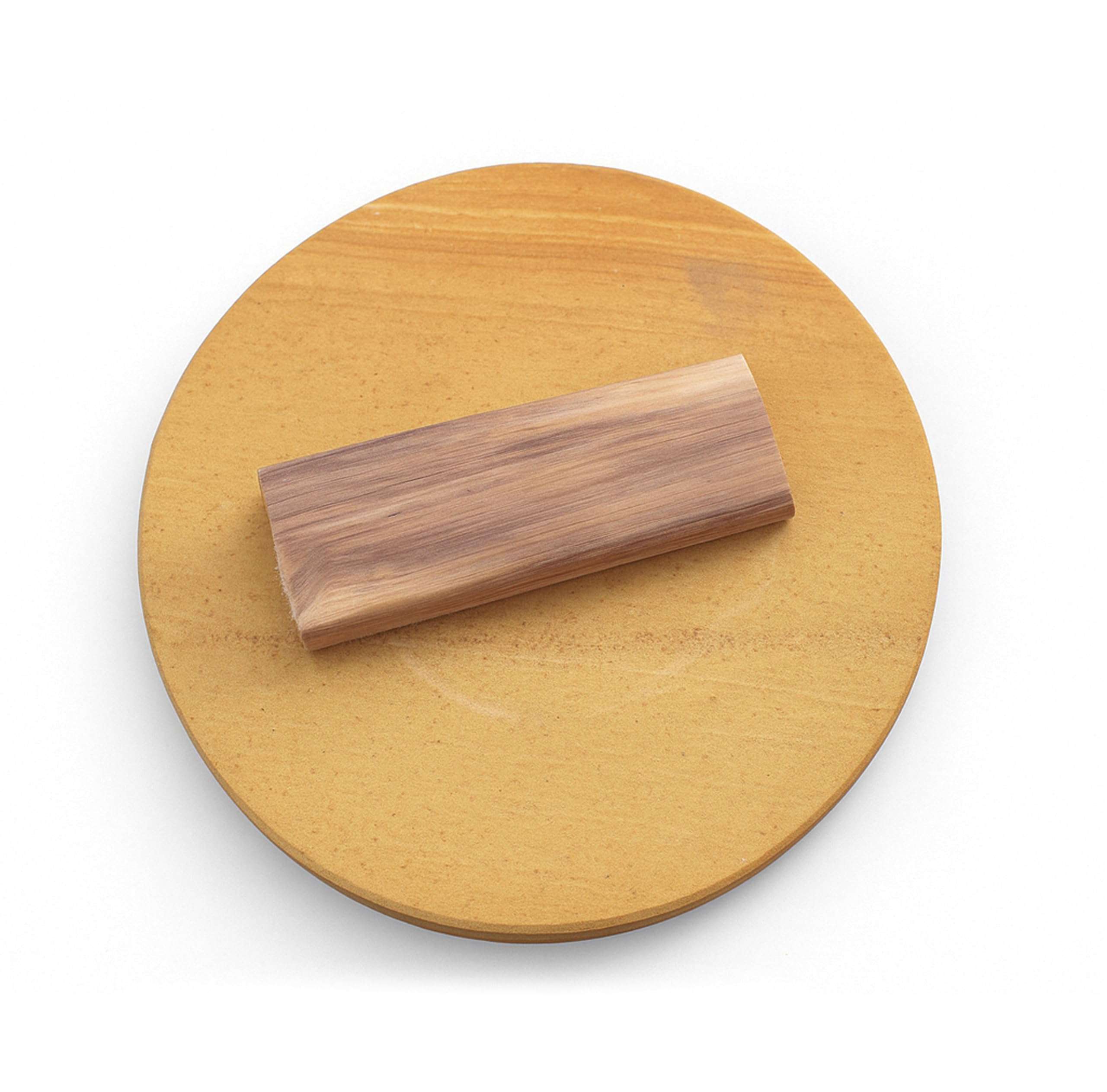 KC PRODUCTS® Natural Sandalwood (Chandan) Pata Board with Original Chandan Stick Sandalwood Rubbing Stone with Original Sandalwood Stick(Bord 5 inch Stick 40-50 gram 1