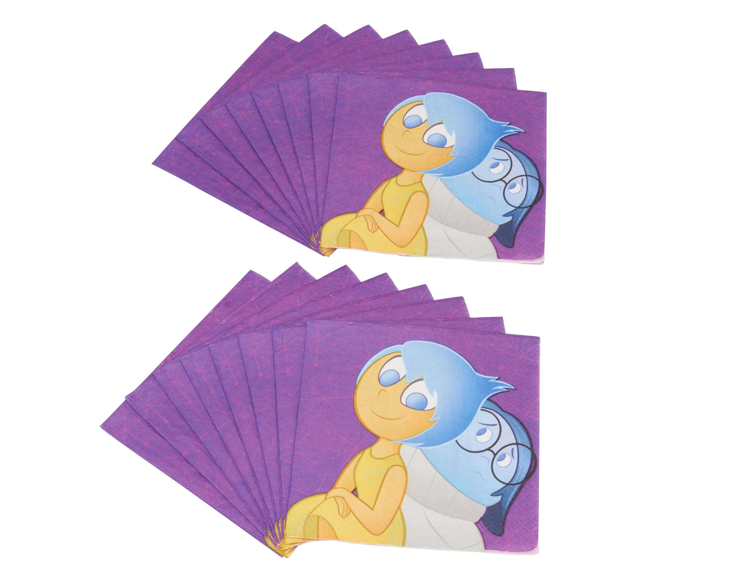 American Greetings Inside Out Party Supplies, Paper Lunch Napkins (16-Count) 4