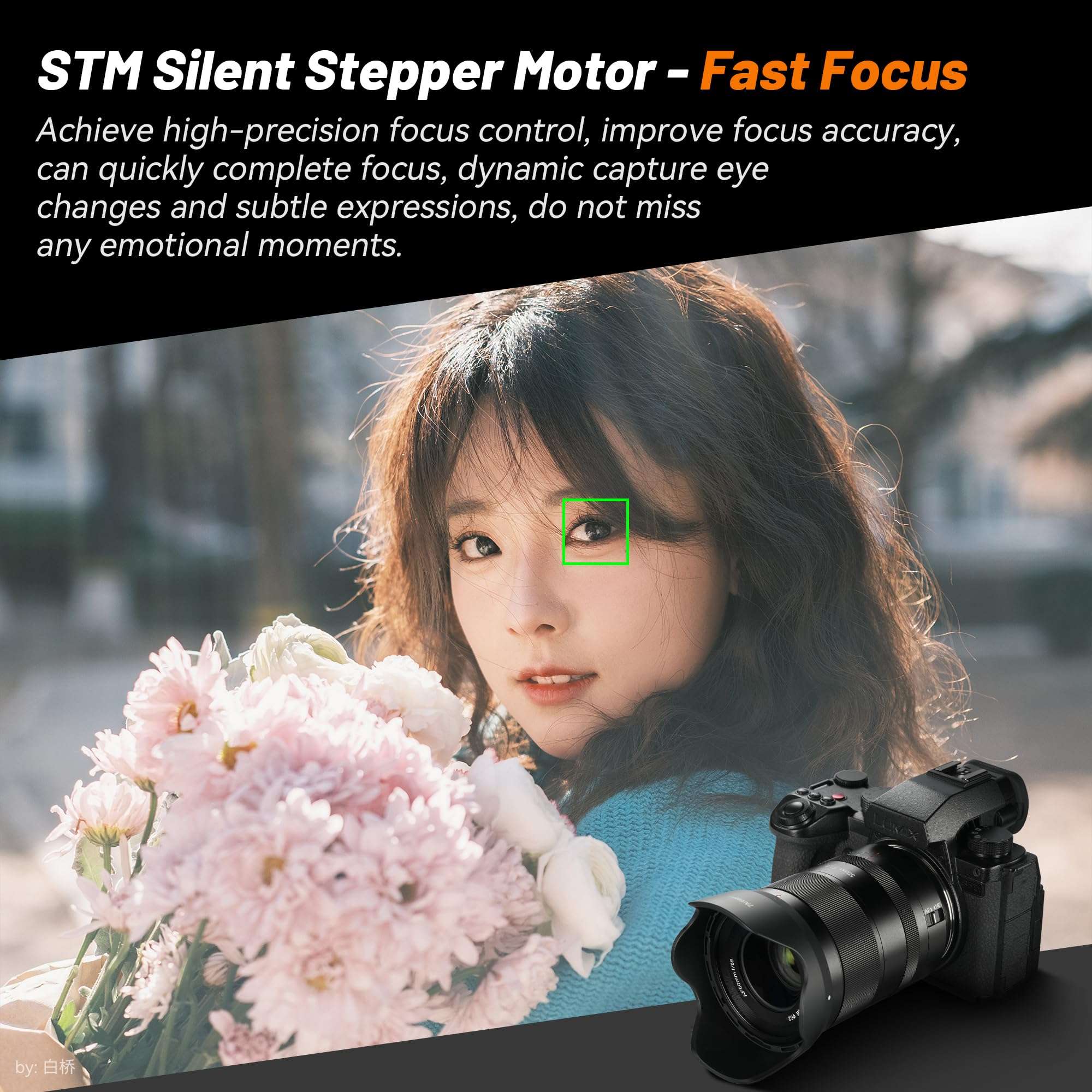 7artisans AutoFocus 50mm F1.8 Full Frame Lens,F1.8 Large Aperture,Support Automatic/Manual Aperture and Face/Eye Recognition,Compatible for Leica/Panasonic/Sigma L S1,S5,S9 Serise,Black 4