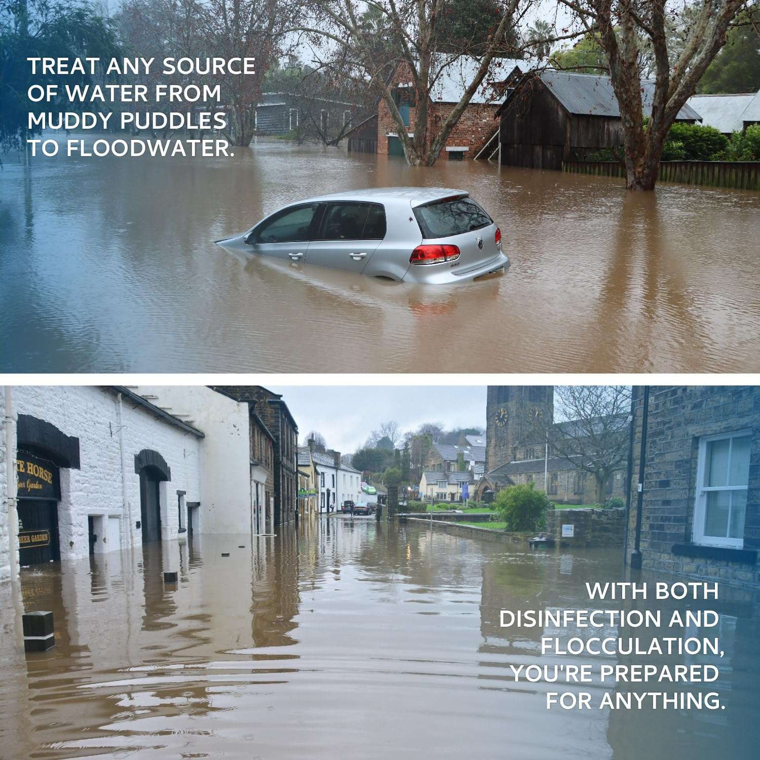 P&G Purifier of Water Portable Water Purifier Packets. Emergency Water Filter Purification Powder Packs for Camping, Hiking, Backpacking, Hunting, and Traveling. (12 Packets) 6