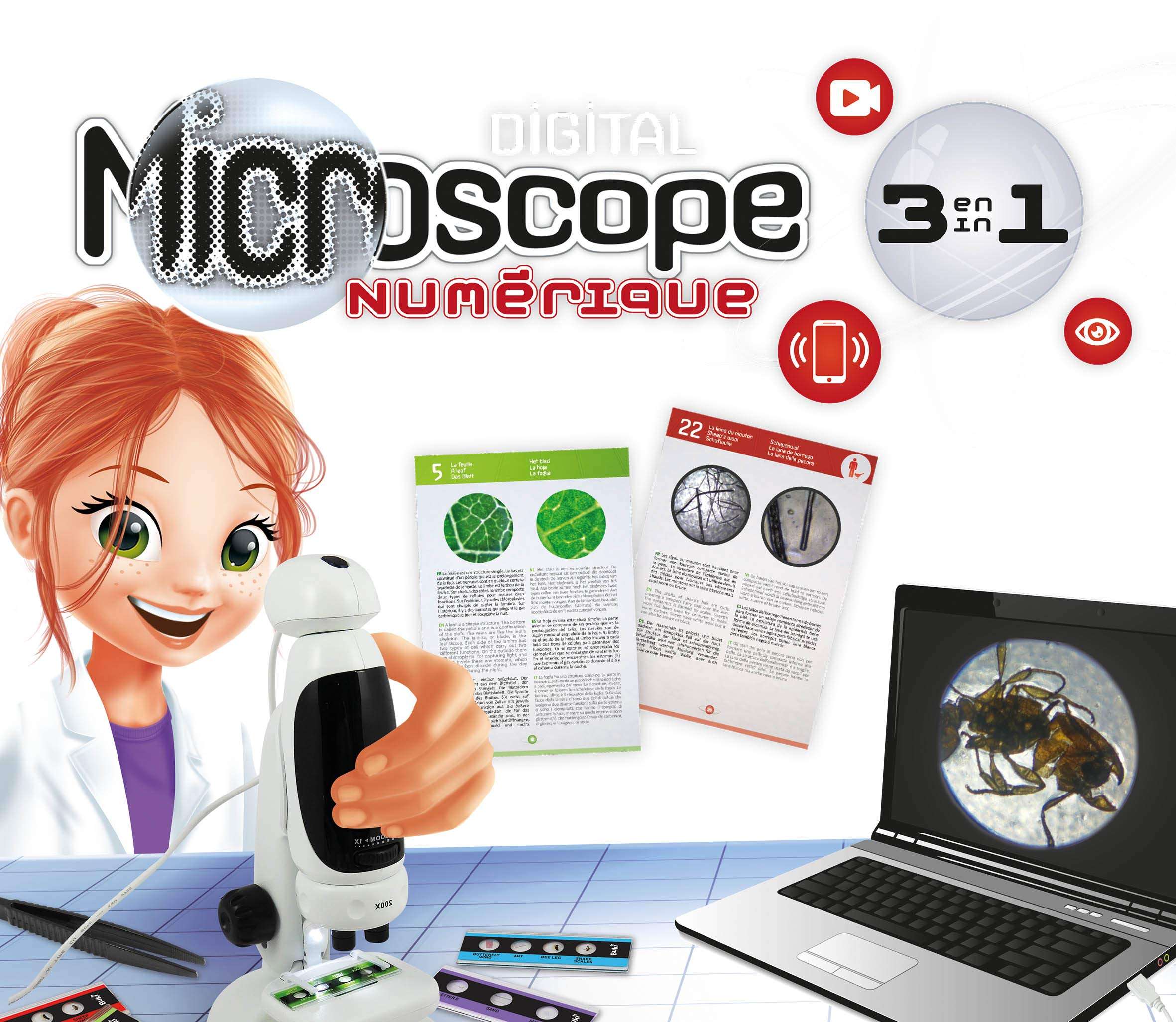 Buki France MR700 - Digital Microscope 3-in-1 6