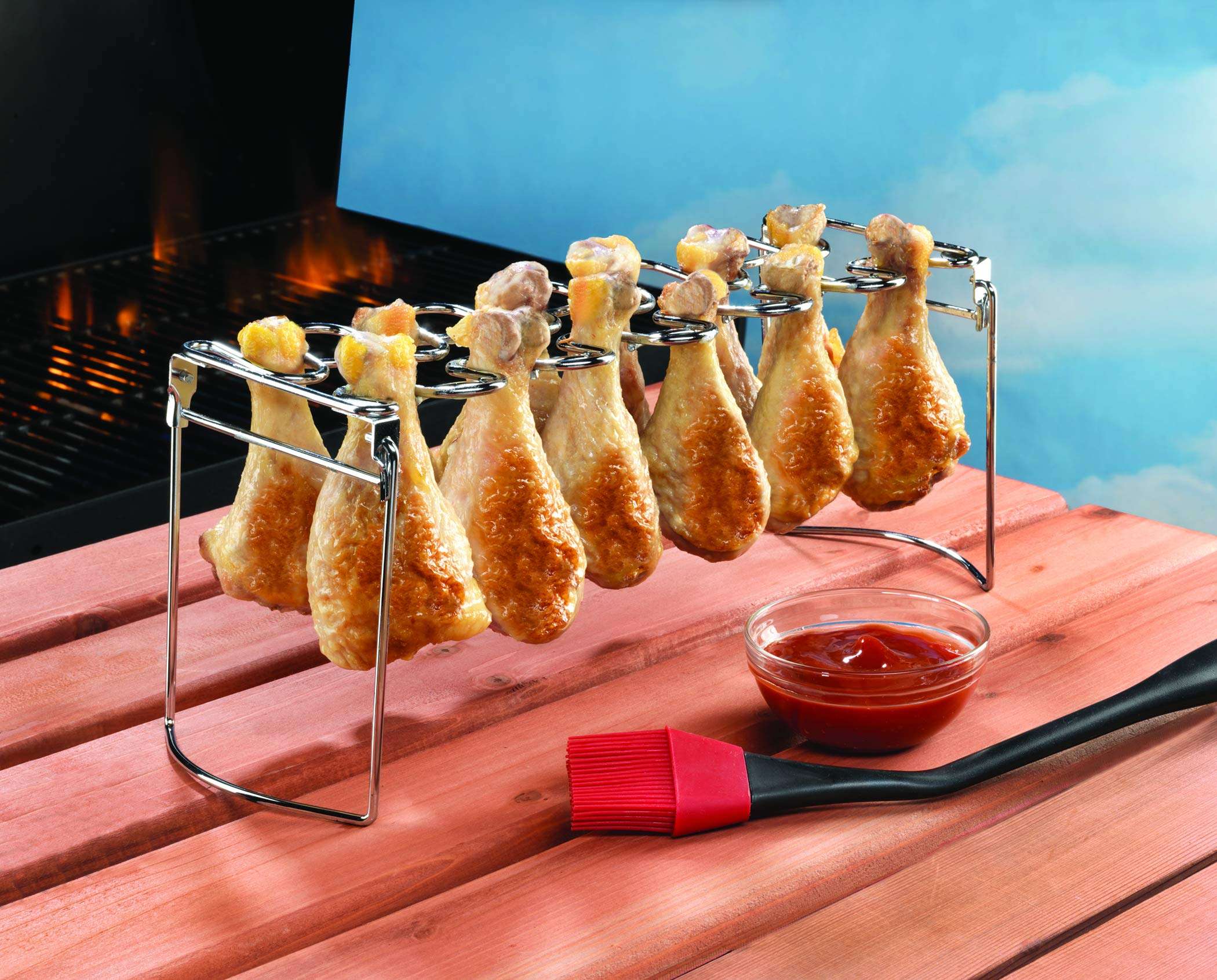 Gias Kitchen Chicken Grill Rack 2