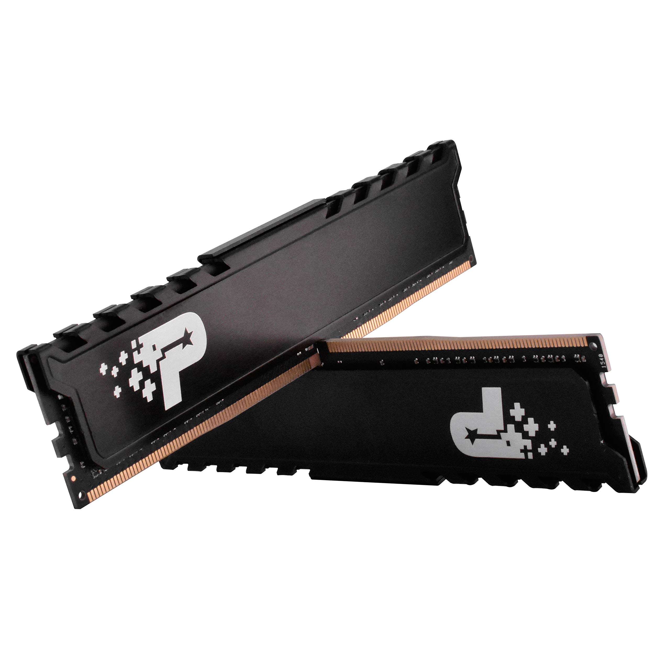 Patriot Memory Signature Premium DDR4 16GB (2x8GB) 2666MHz (PC4-21300) UDIMM Kit with Heatshield PSP416G2666KH1 2