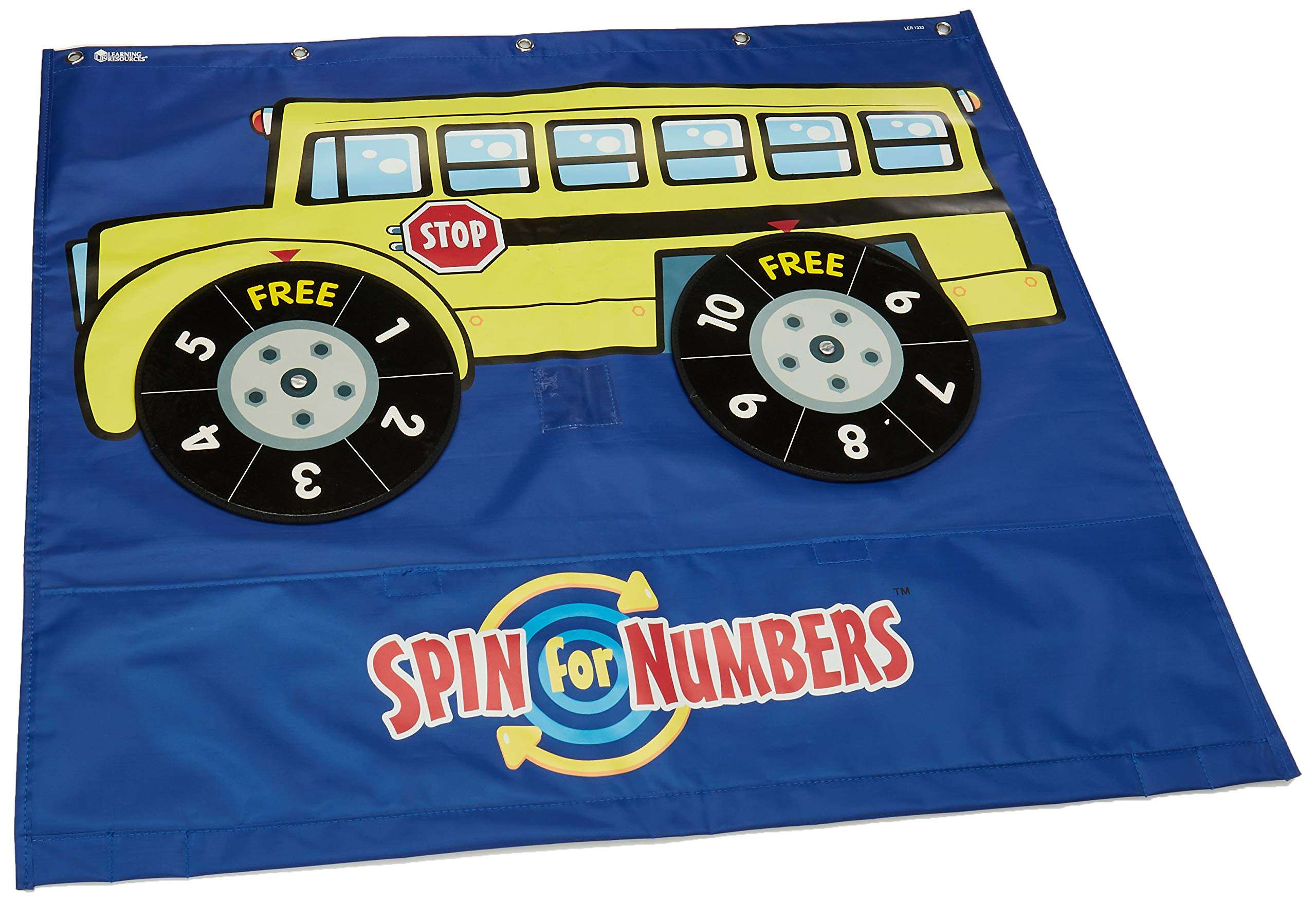 Learning Resources Spin for Numbers Wheel Game 3