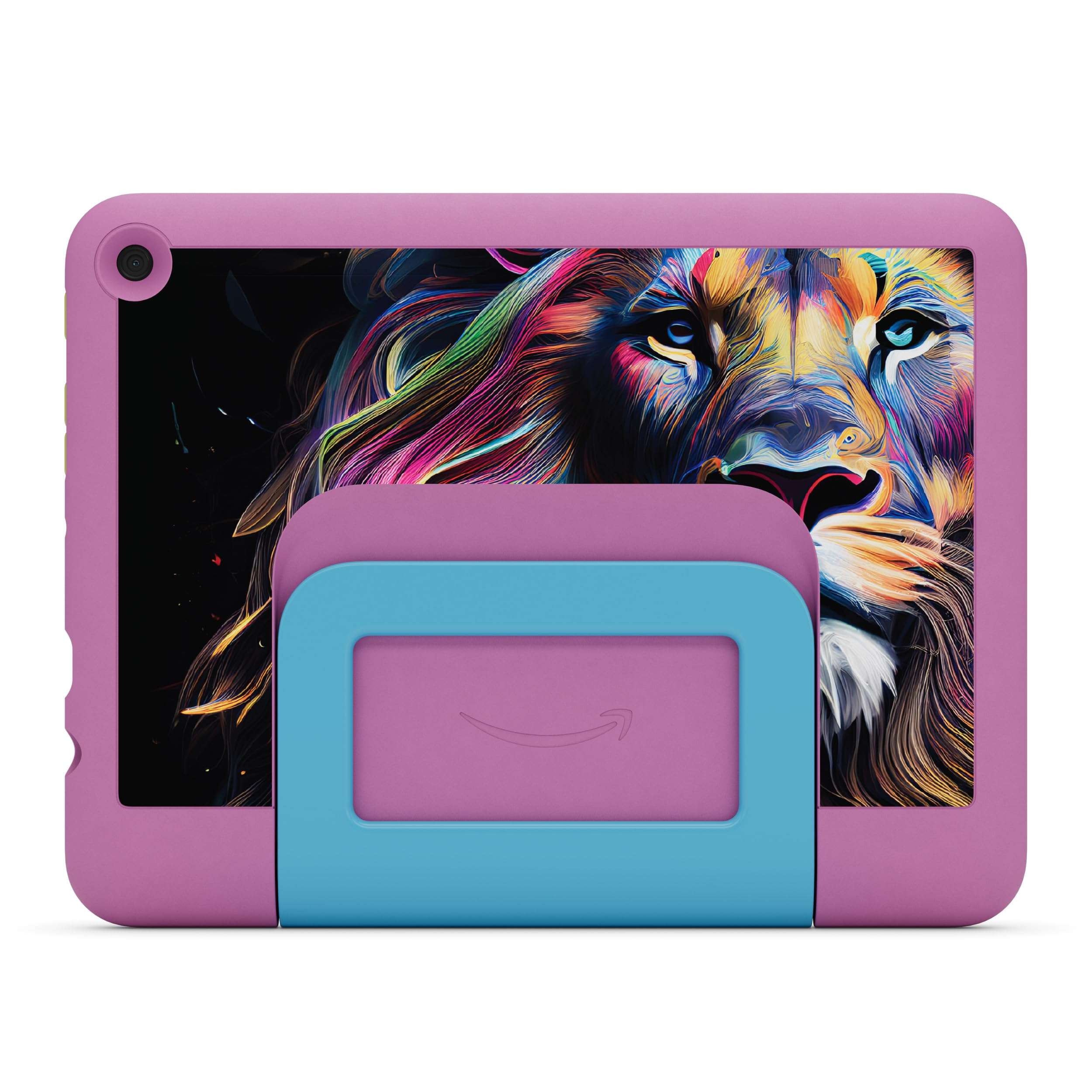 Amazon Fire HD 8 Kids Pro tablet (newest model), ages 6-12. Bright 8" HD screen, includes ad-free content, parental controls, 13-hr battery, slim case for older kids, 32GB, Jungle Cat 3