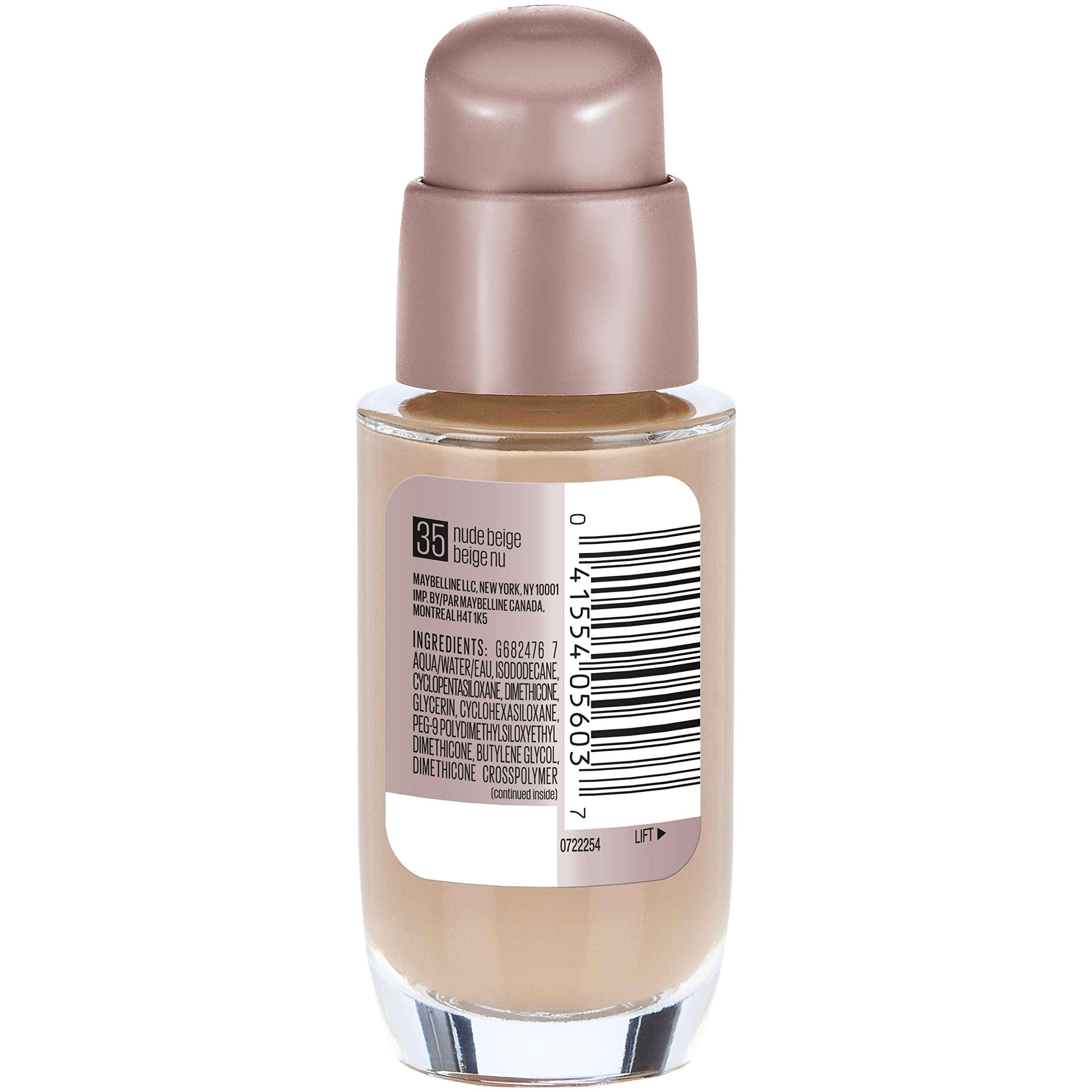 Maybelline New York Dream Satin Liquid Foundation (Dream Liquid Mousse Foundation), Nude Beige, 1 fl. oz. 3