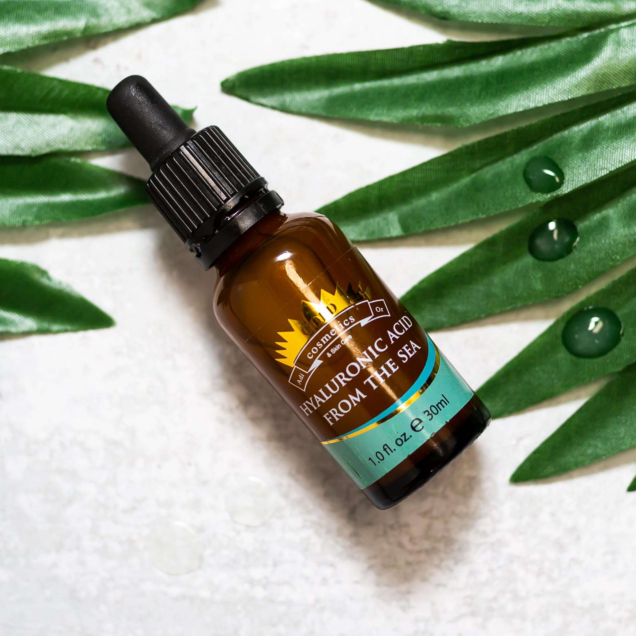 Gold Cosmetics & Skin Care Hyaluronic Acid From The Sea Serum, Skincare, Anti-Aging, For Glowing Skin, 30ml Bottle (Hyaluronic Serum, 30 ml) 6