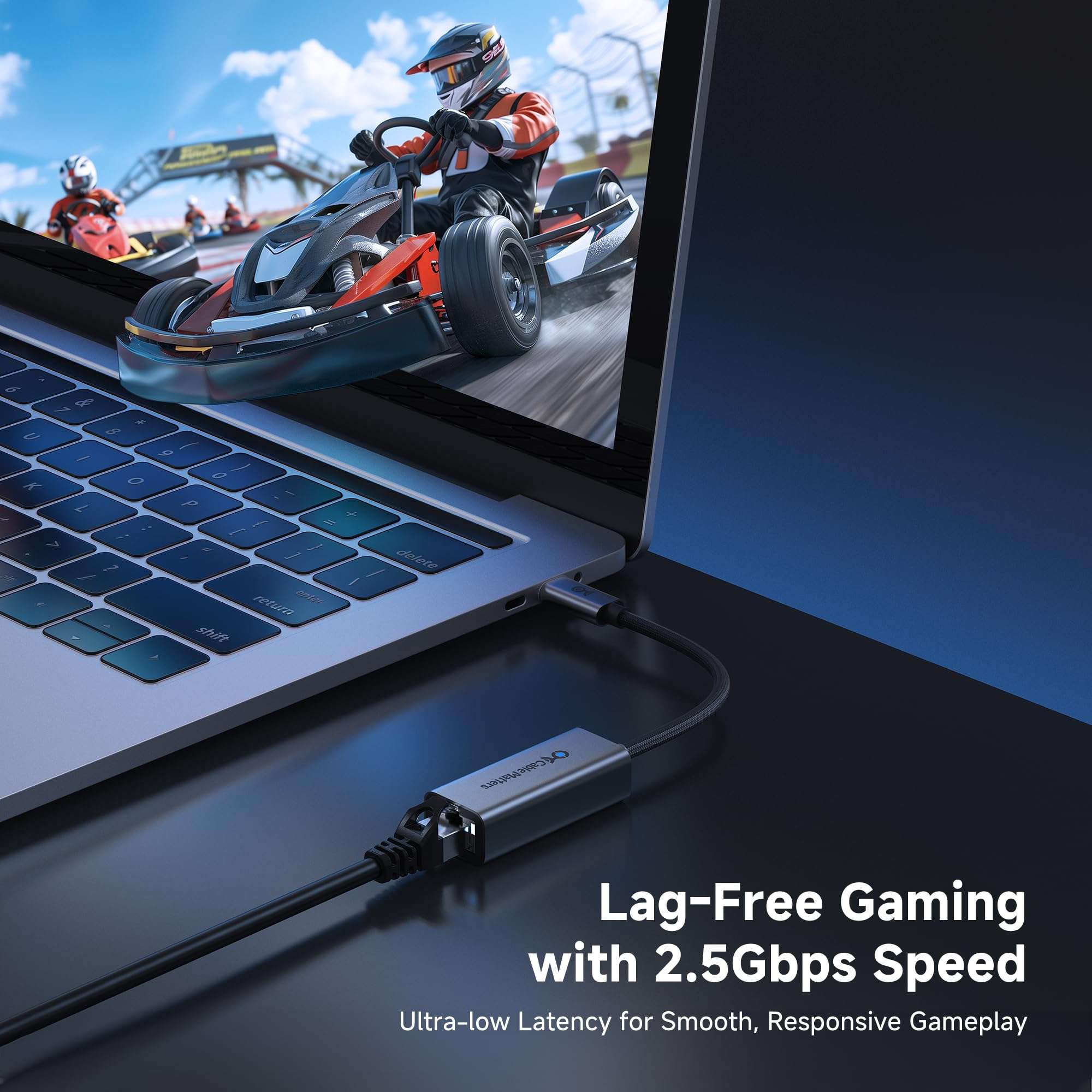 #1 Cable Matters 1-Pack USB C to 2.5Gb Ethernet Adapter, 2.5 Gigabit Network Speed, USB C to Ethernet Adapter #2 2-Pack 10Gbps USB to USB C Adapter for Fast Charging & High-Speed Data Transfer 5