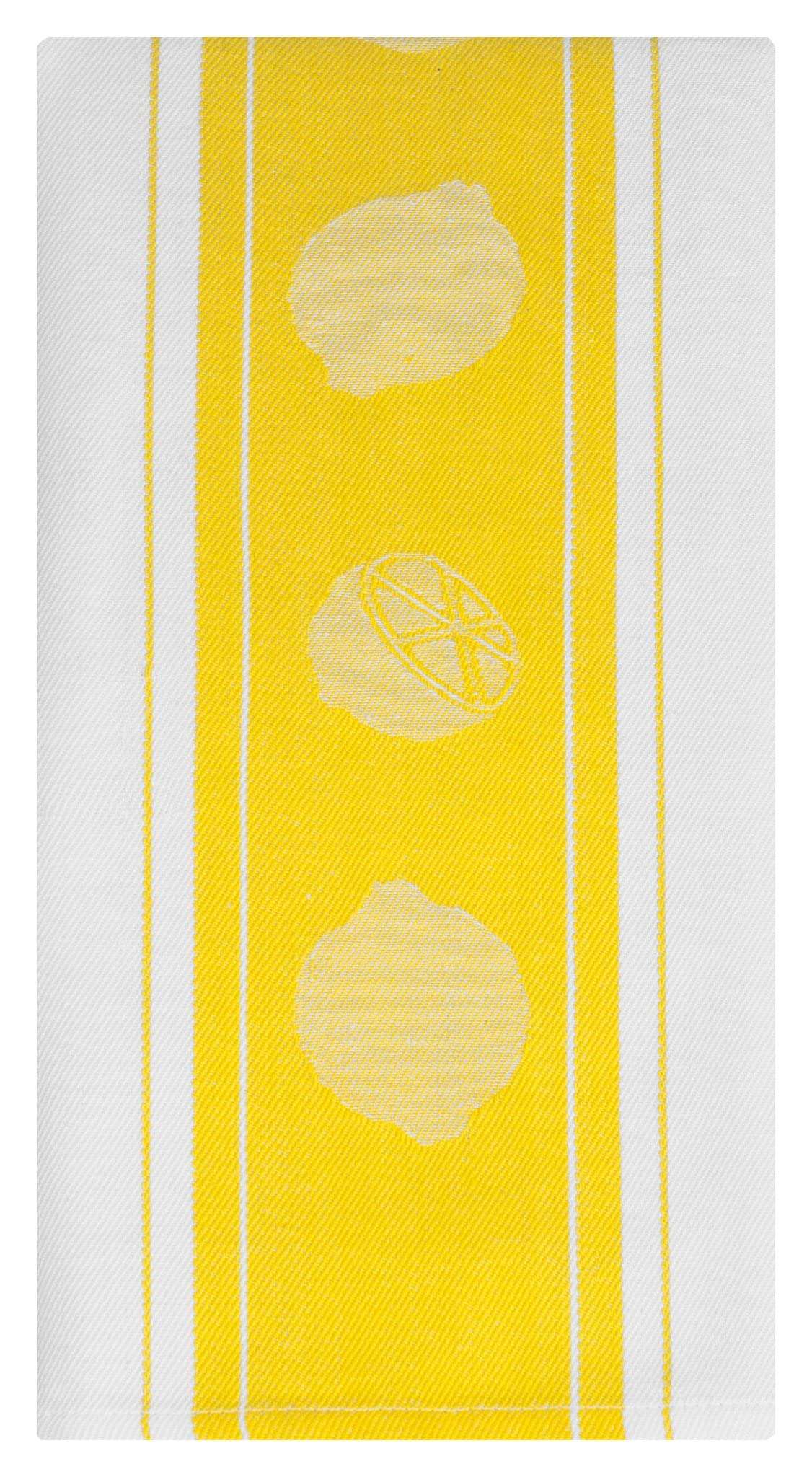WorldCare® 26628-1543 Kitchen Towel, Lemons 2