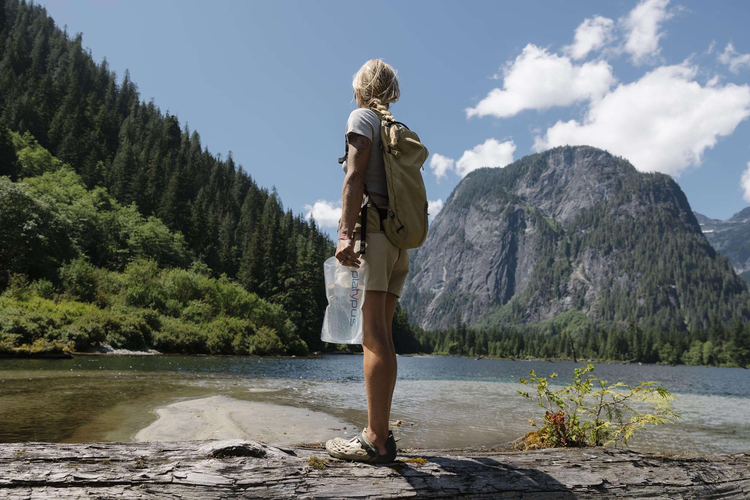 Platypus Platy 2-Liter Ultralight Collapsible Backpacking Water Bottle 5