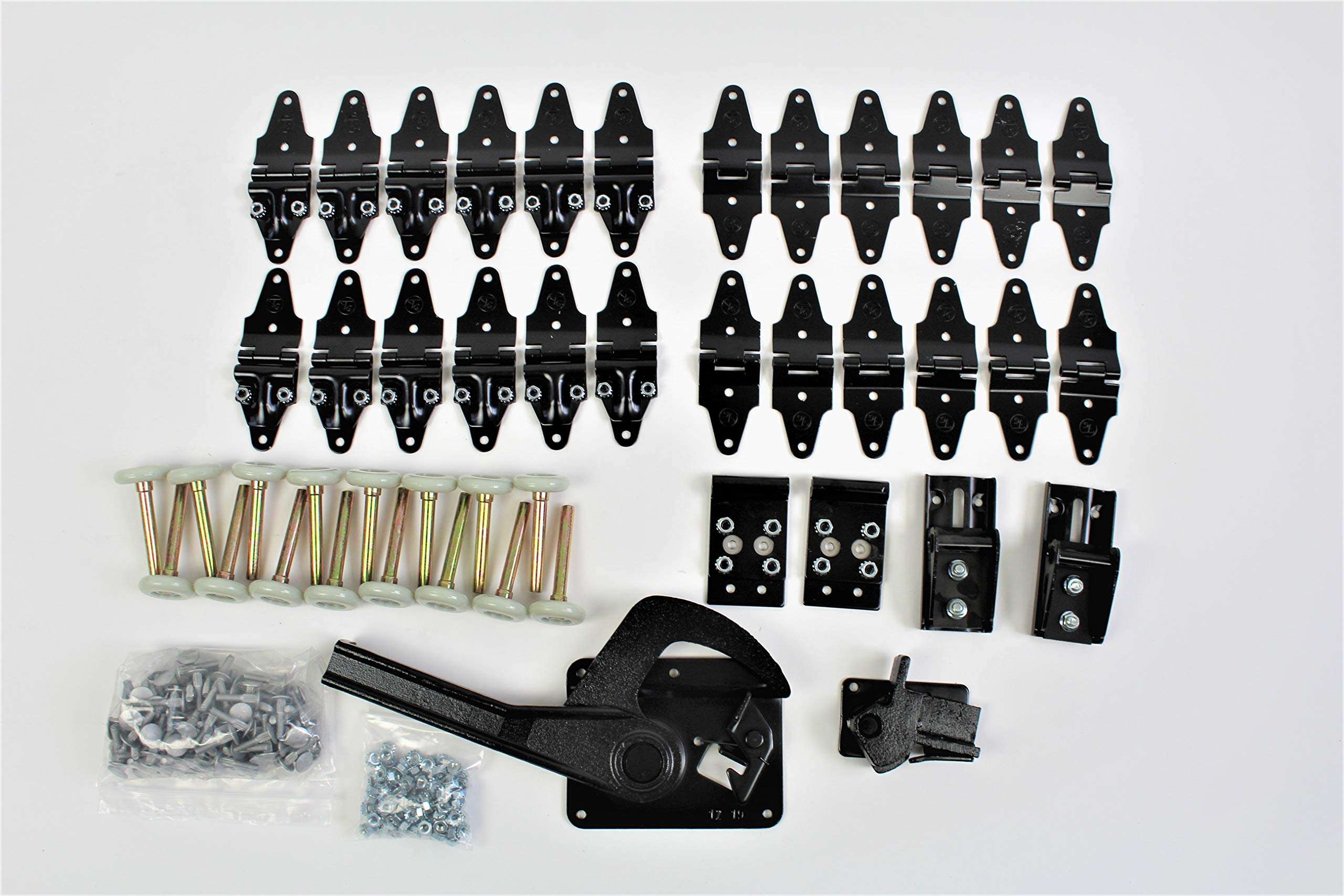 Roll Up Door Style Trailer Door Hardware Repair Kit + Lock L8 1