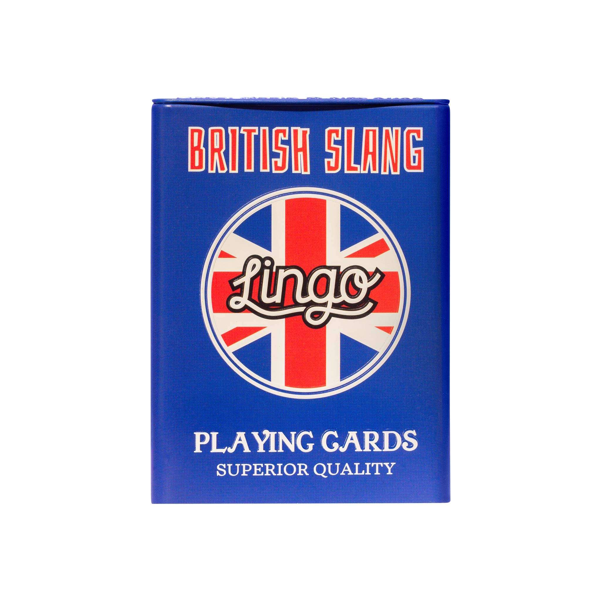 Lingo British Slang Playing Cards in Wayfarer Tin Box | Travel Flashcards | Learn British Vocabulary in A Fun & Easy Way | 52 Essential Translations 4