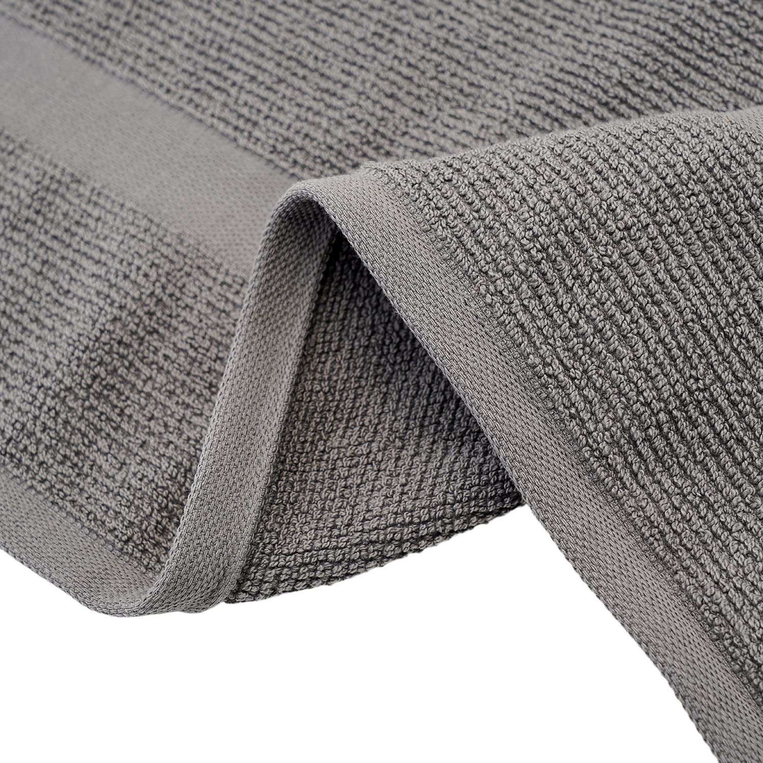 Pure Home and Living, Cotton Bath Towel, Super Absorbent, 600 GSM, Ultra Soft, 100% Cotton, (70x150 cm, Grey) 6