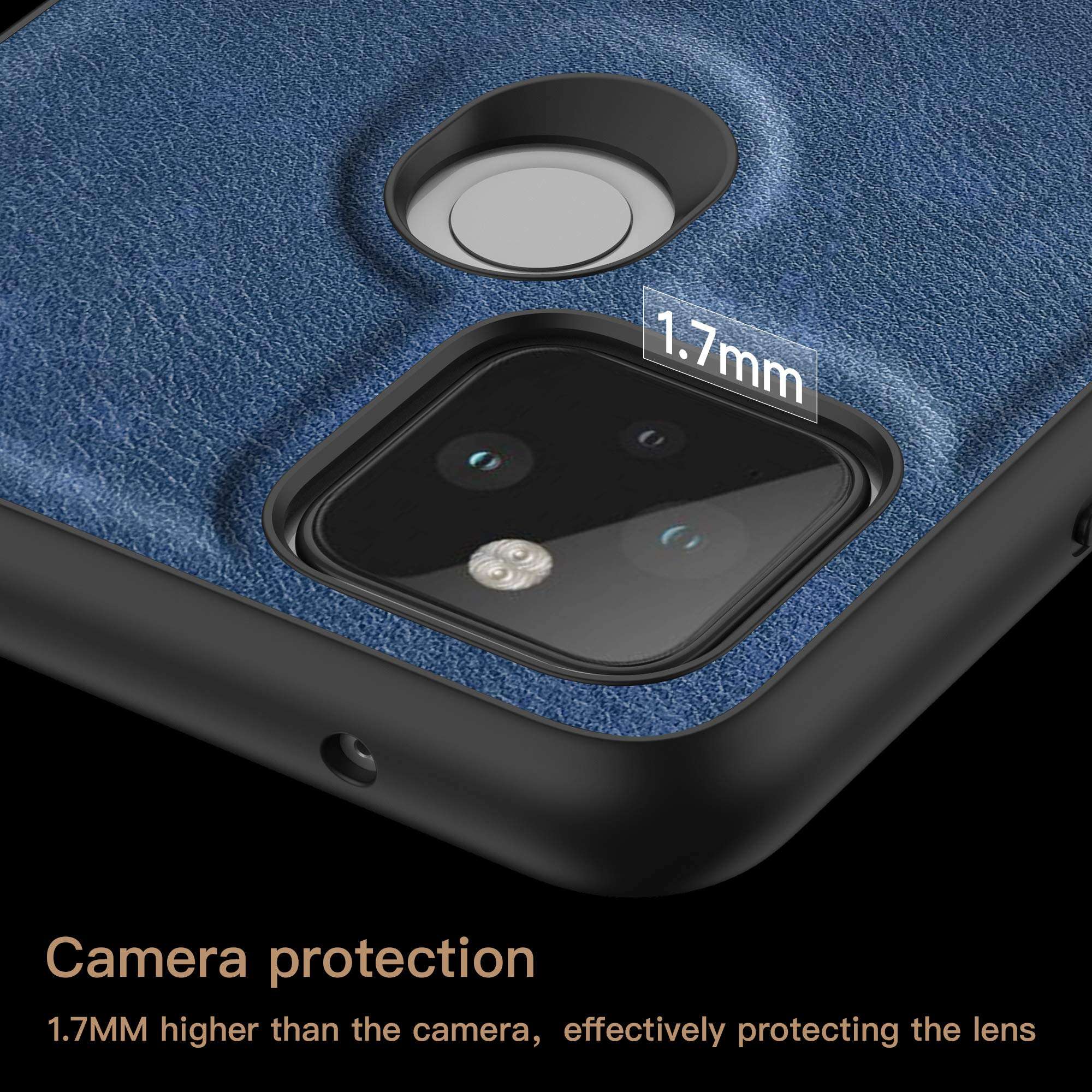 anccer Newborn Series for Google Pixel 4A 5G Case (Not Compatible for Google Pixel 4A 4G) - Blue 3