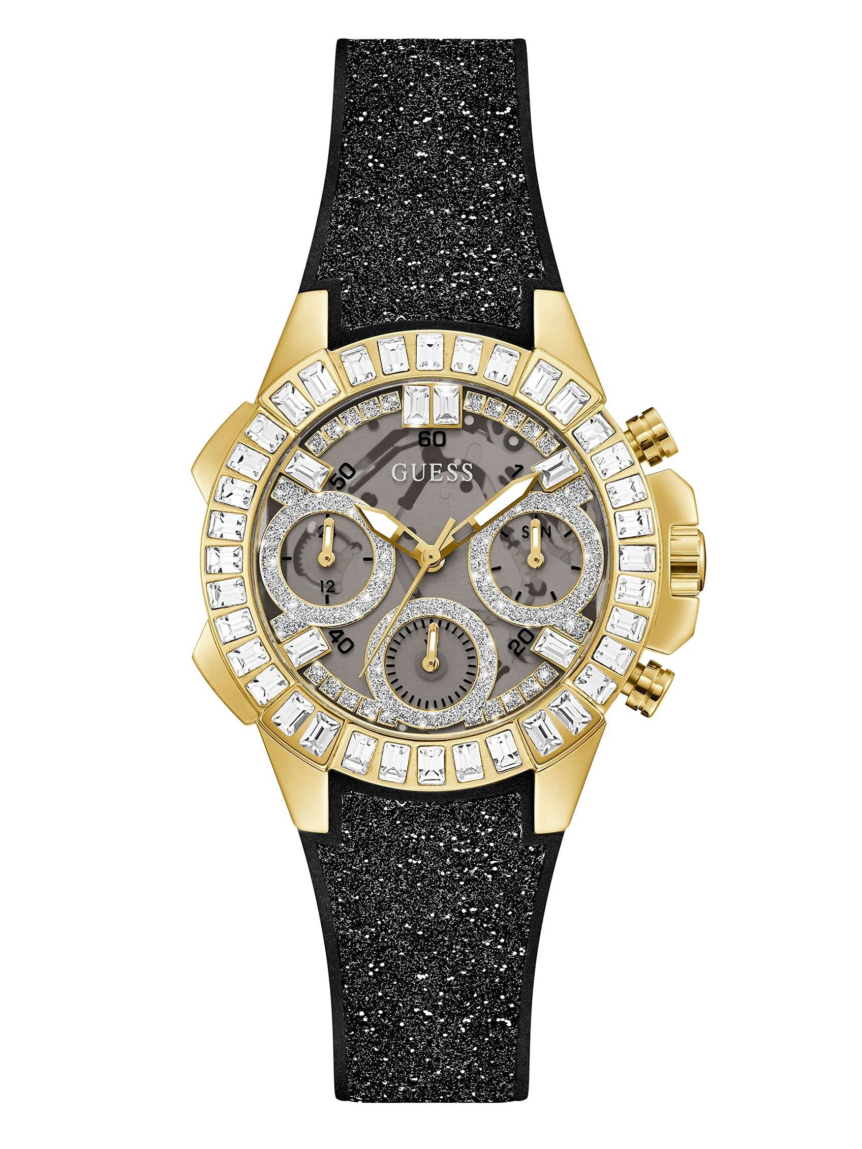 GUESS Baguette Crystal Watch 1