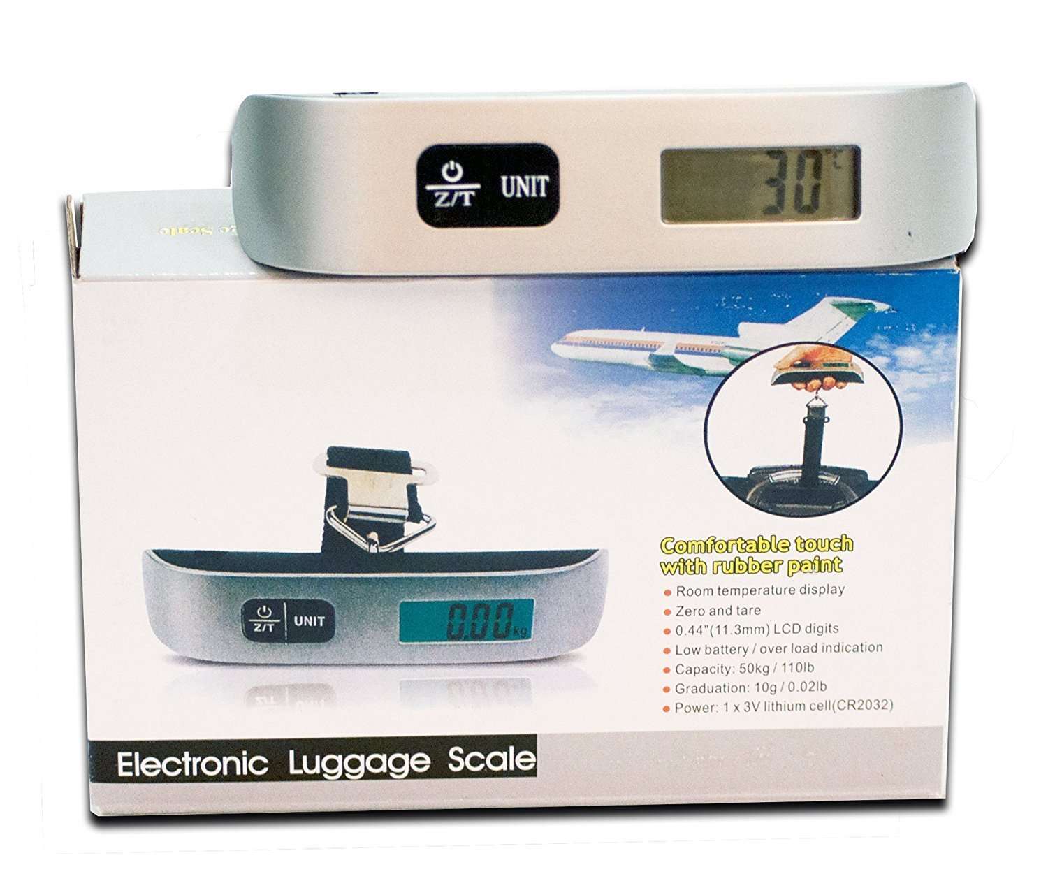 Home Buy,Black Durable 50Kg Luggage Scale (With Extra Battery) 4