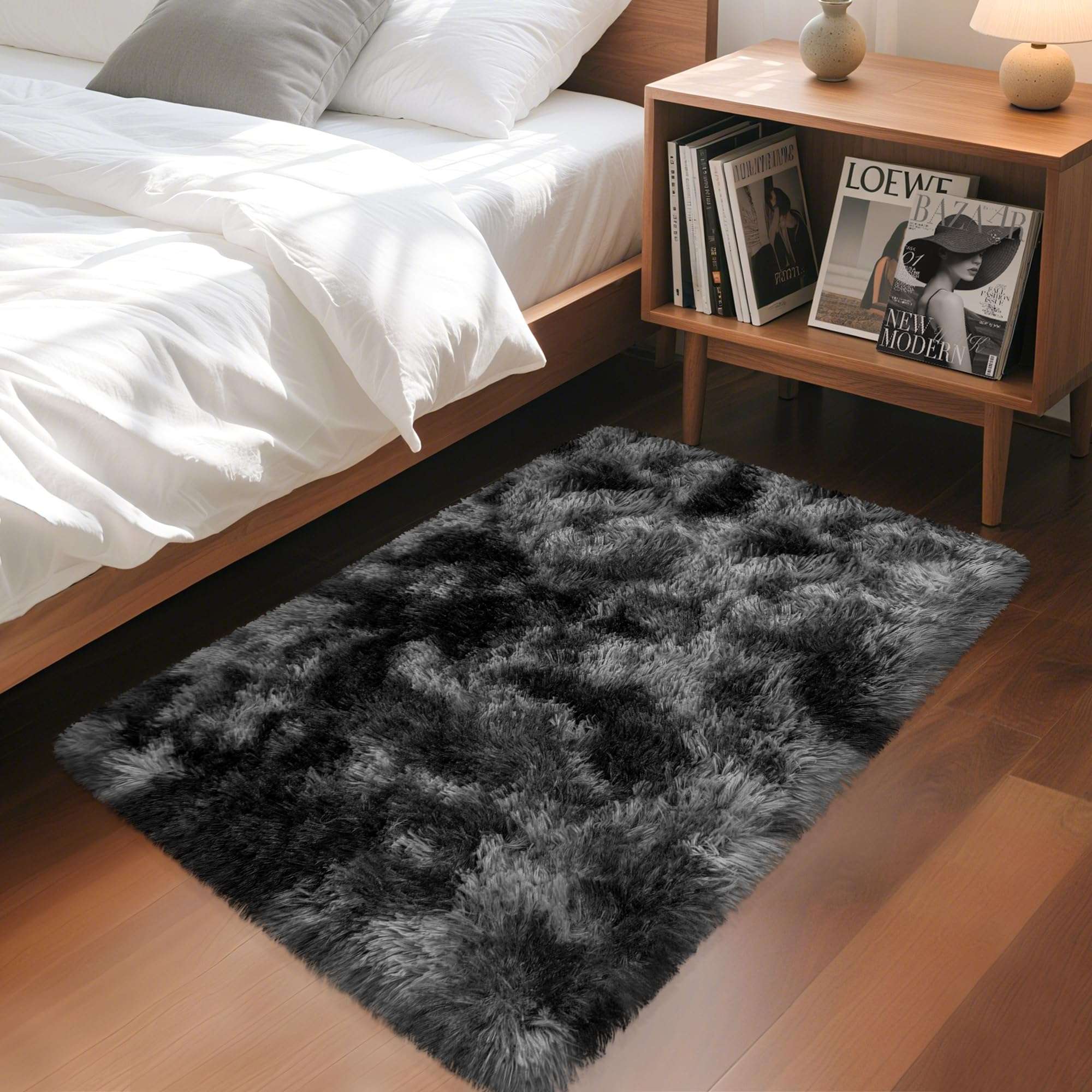 TENNOLA Super Soft Fluffy Area Rug Carpets 5x8 Ft,Shaggy Rugs for Living Room Bedroom,Fluffy Carpet of Bedrooms and Nursery,for Plush Furry Rugs Decorated in The Room 2