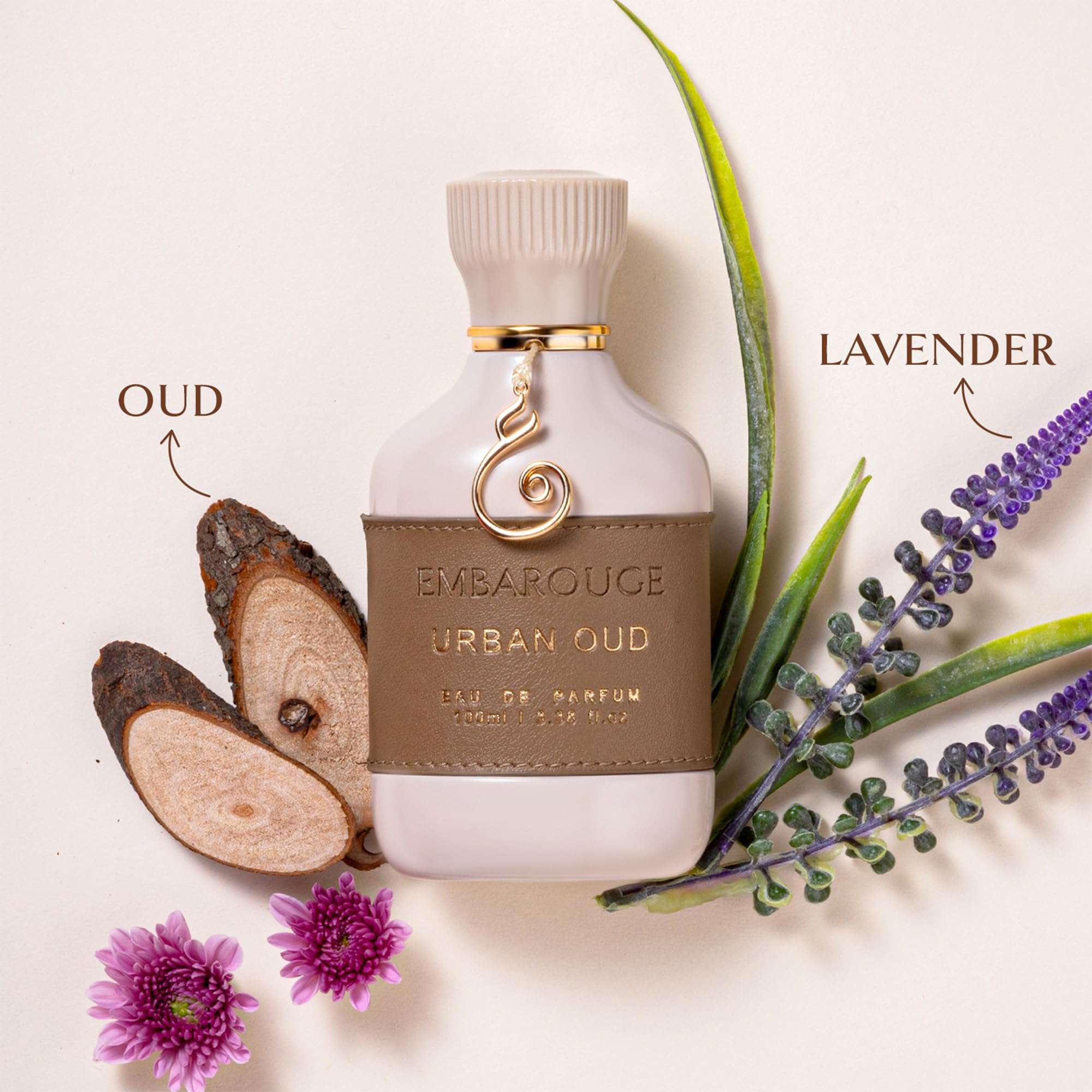 EMBAROUGE Urban Oud Long Lasting EDP Perfume for Woman | 100ml | Fougere Scent | Lavender, Oud, Middle Eastern Luxury Unisex Fragrance 3