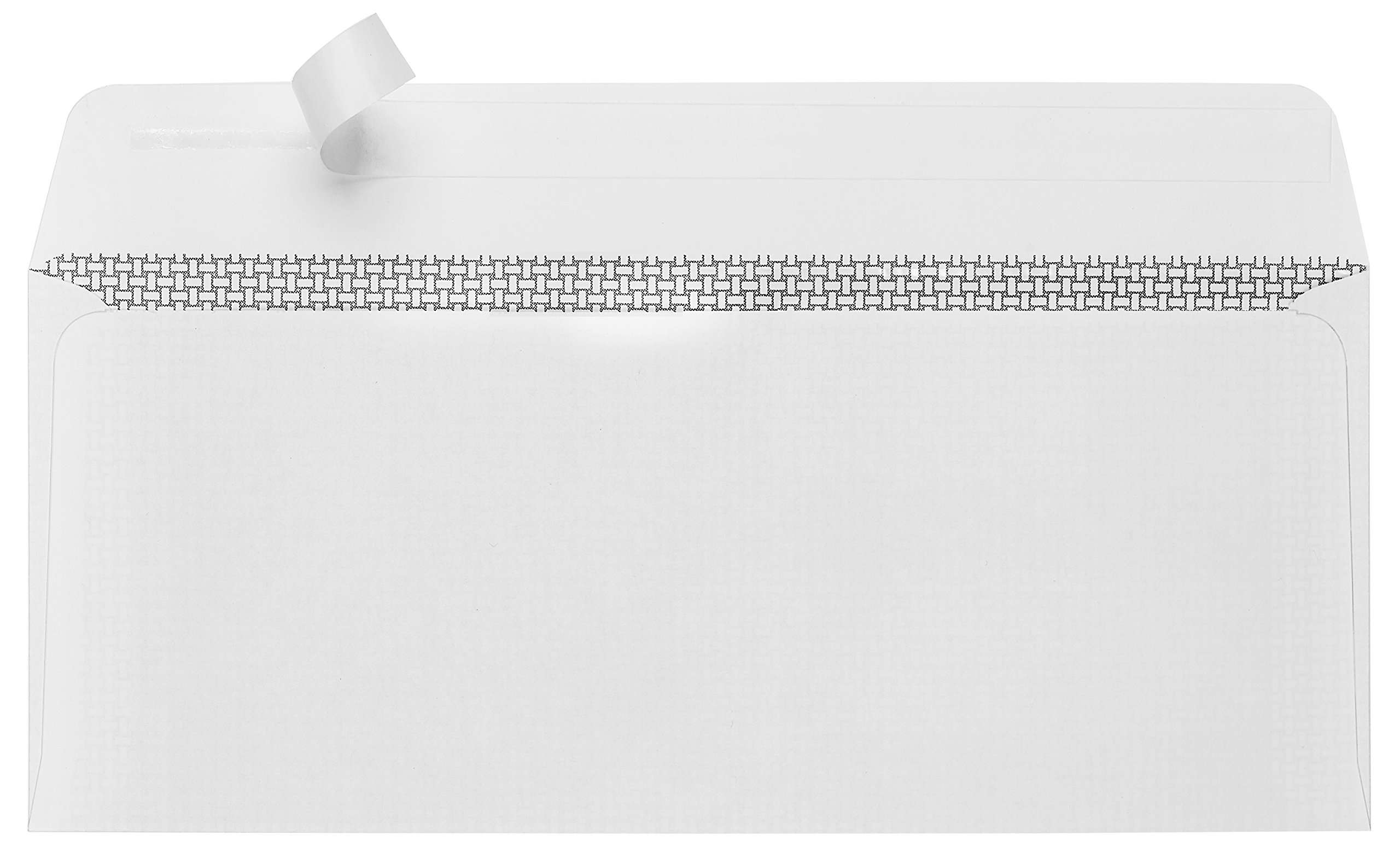 500#8 Self Seal Double Window Security Envelopes Designed for QuickBooks Checks - Computer Printed Checks - 3 5/8 X 8 11/16 (Not for Invoices) 4