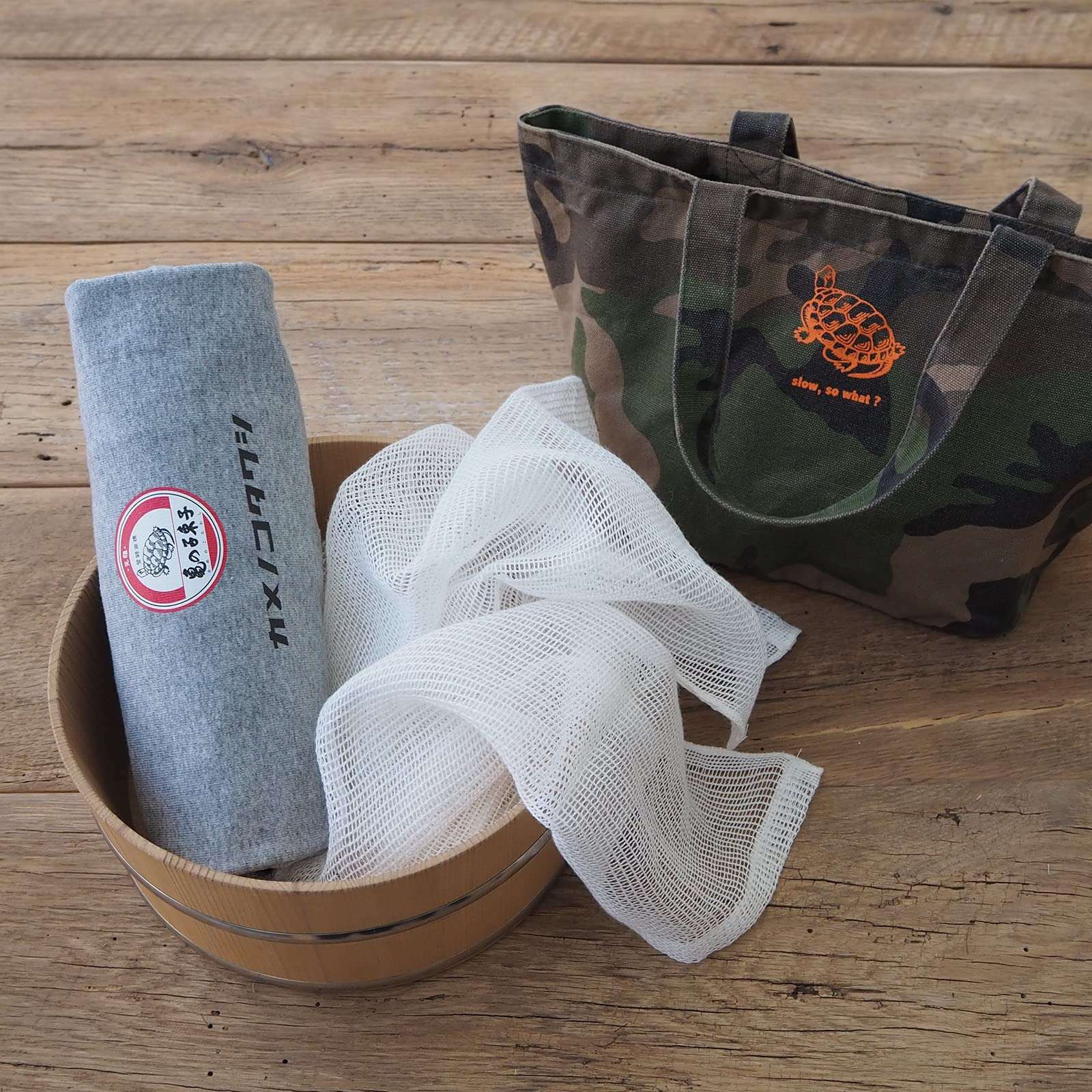 Japanese 100% Linen Towel Bath Scrubber - Medium - 16.54 x 39.37 in - White 6