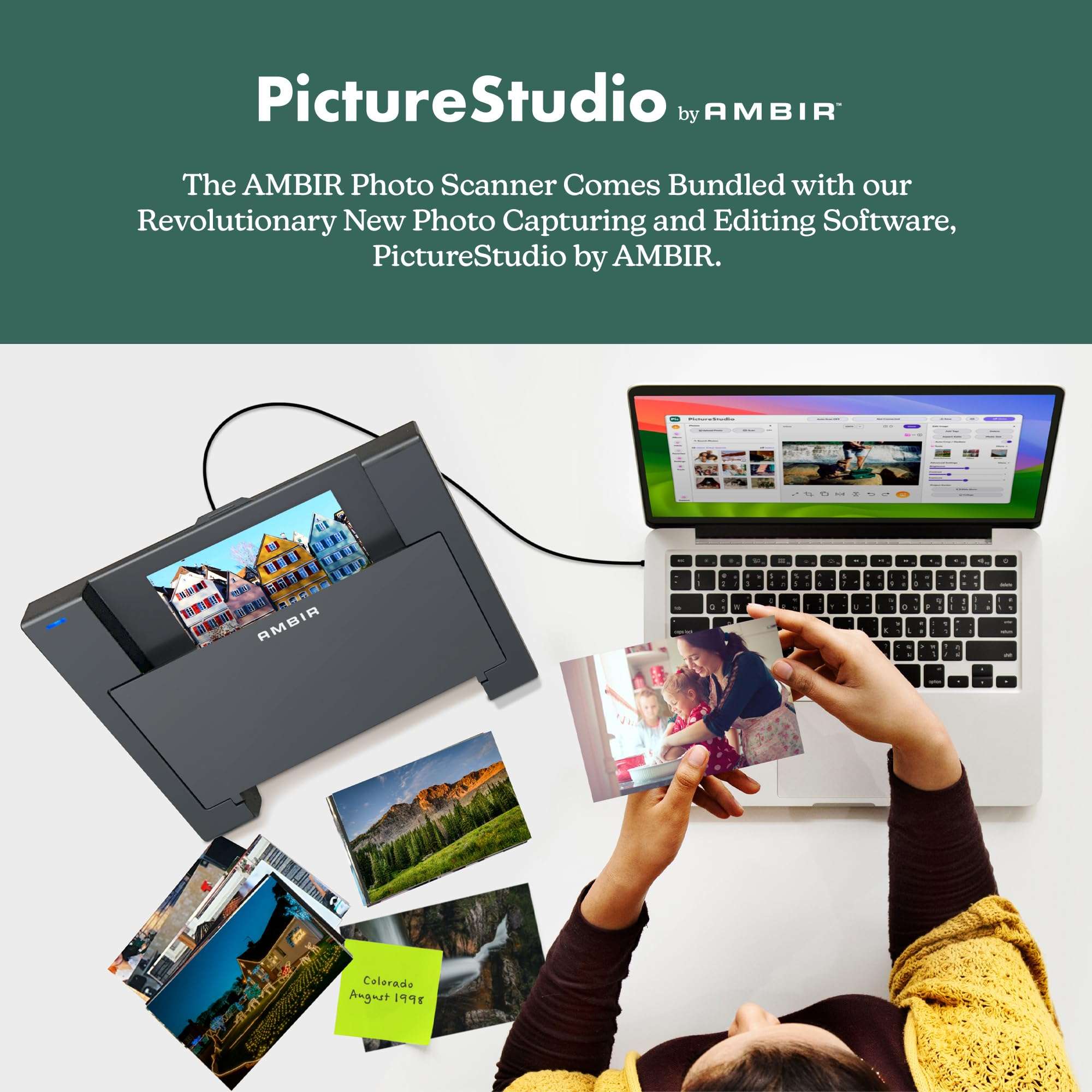 Photo Scanner with PictureStudio by Ambir 4