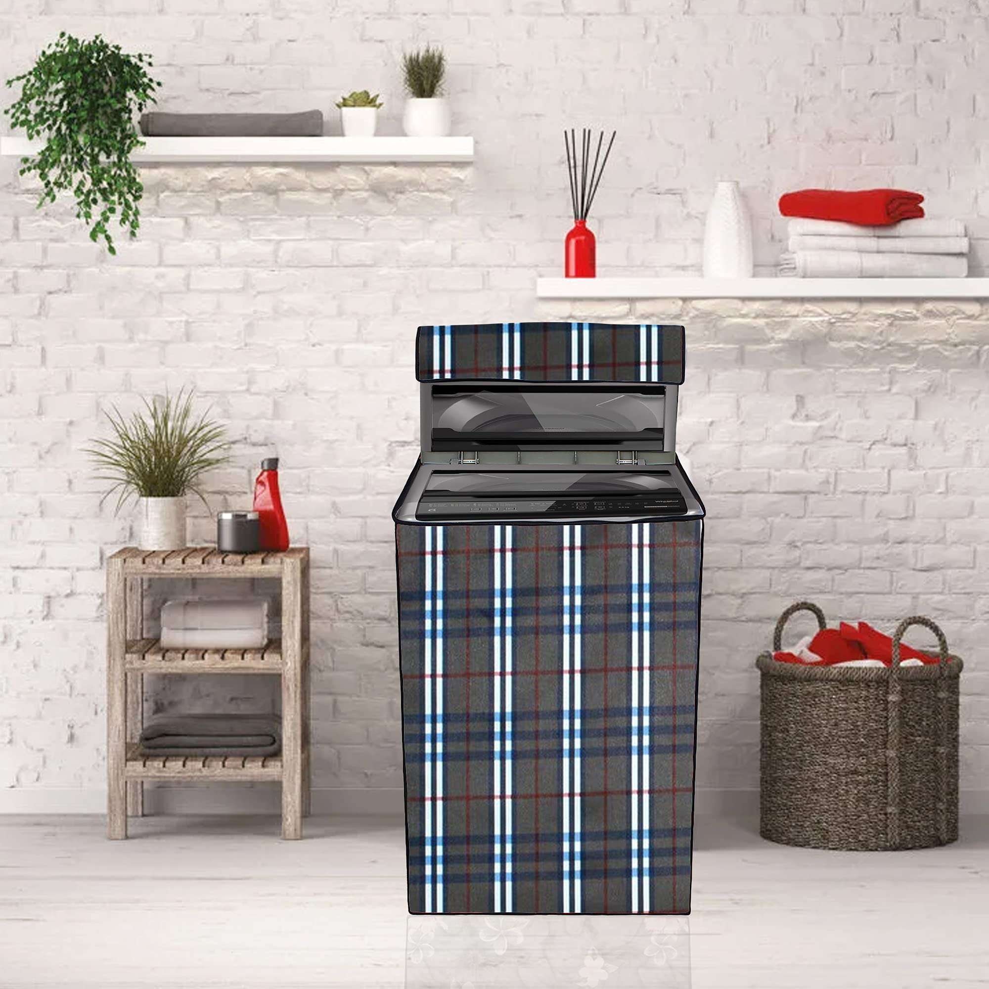 Wings Star Washing Machine Cover for Fully Automatic Top Load Samsung WA65M4020HP/TL 6.5Kg, KUM74 6