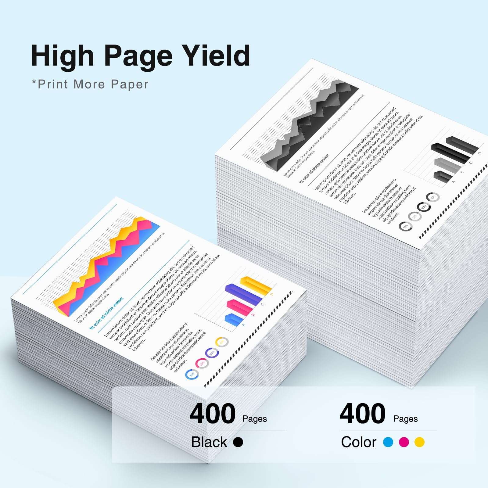 LC3013 Ink Cartridges BK/C/M/Y 10-Pack High Yield Replacement for Brother LC3013 Ink Cartridges Work with Brother MFC-J497DW MFC-J491DW MFC-J690DW MFC-J895DW Printer,LC3011 Ink cartridges BK/C/M/Y 3