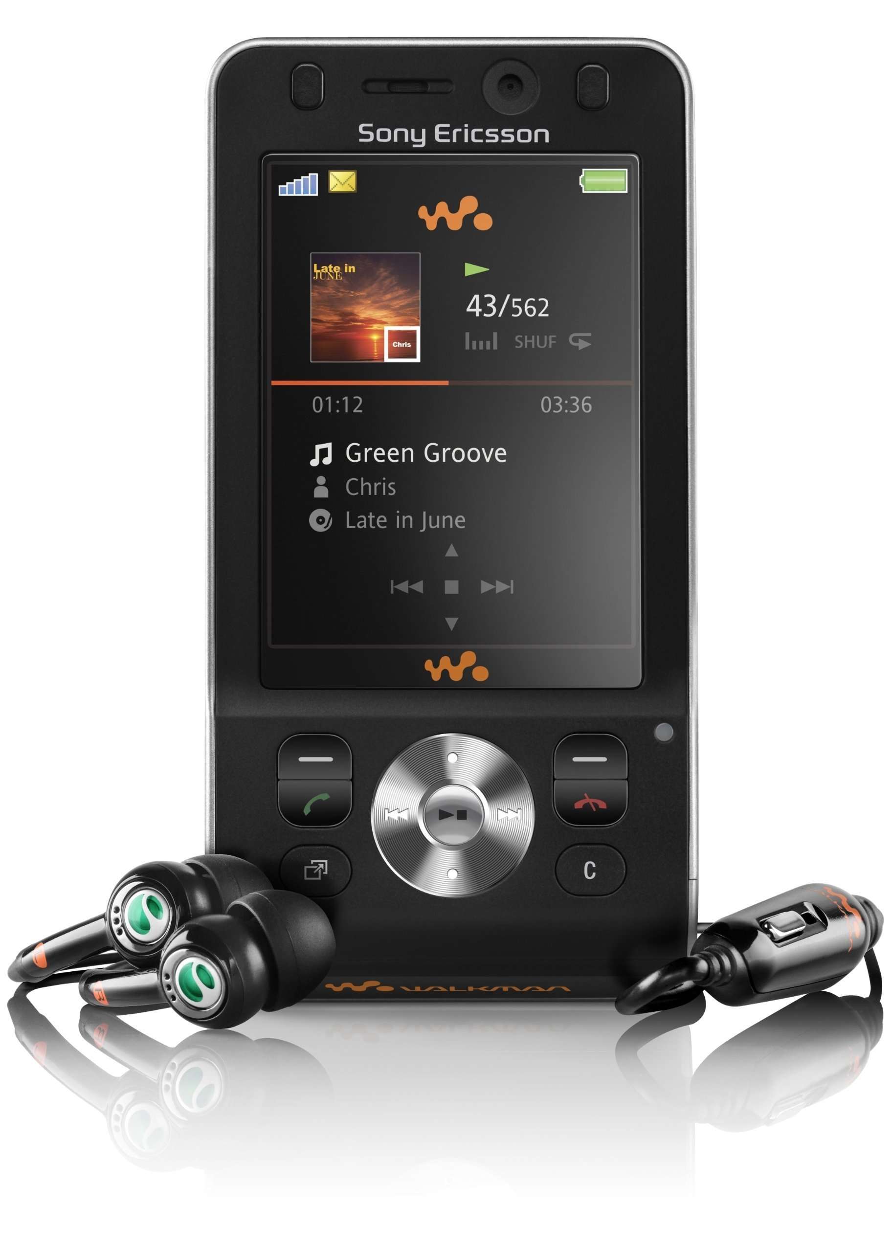Sony Ericsson W910i Unlocked Cell Phone with 2 MP Camera, 3G, MP3/Video Player, Memory Stick Micro Slot-International Version with No Warranty (Noble Black) 2