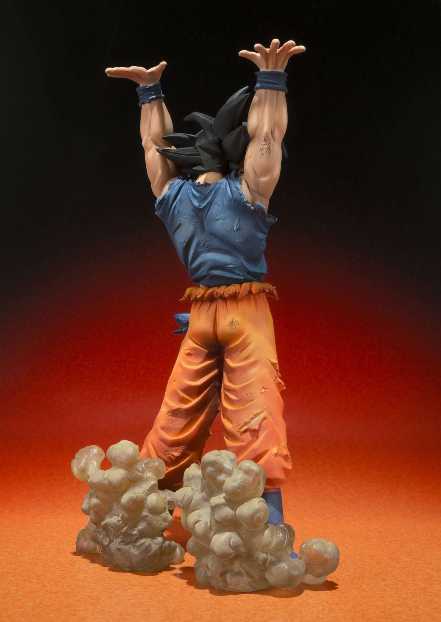 TAMASHII NATIONS Bandai FiguartsZero Son Goku Spirit Bomb Ver Dragon Ball Z Action Figure 3