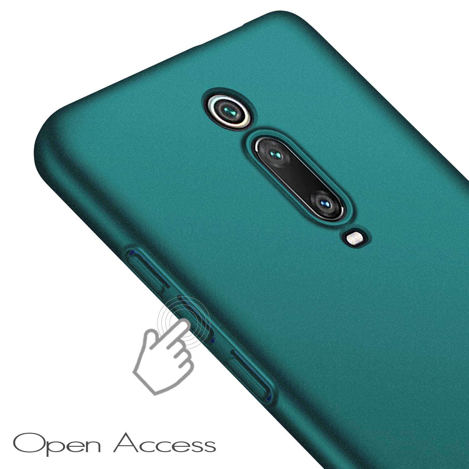 N+A Amosry Compatible with Xiaomi Mi 9T/9T Pro Case, Slim Case, Thin and Light, for Xiaomi Mi 9T/9T Pro (Green) 6