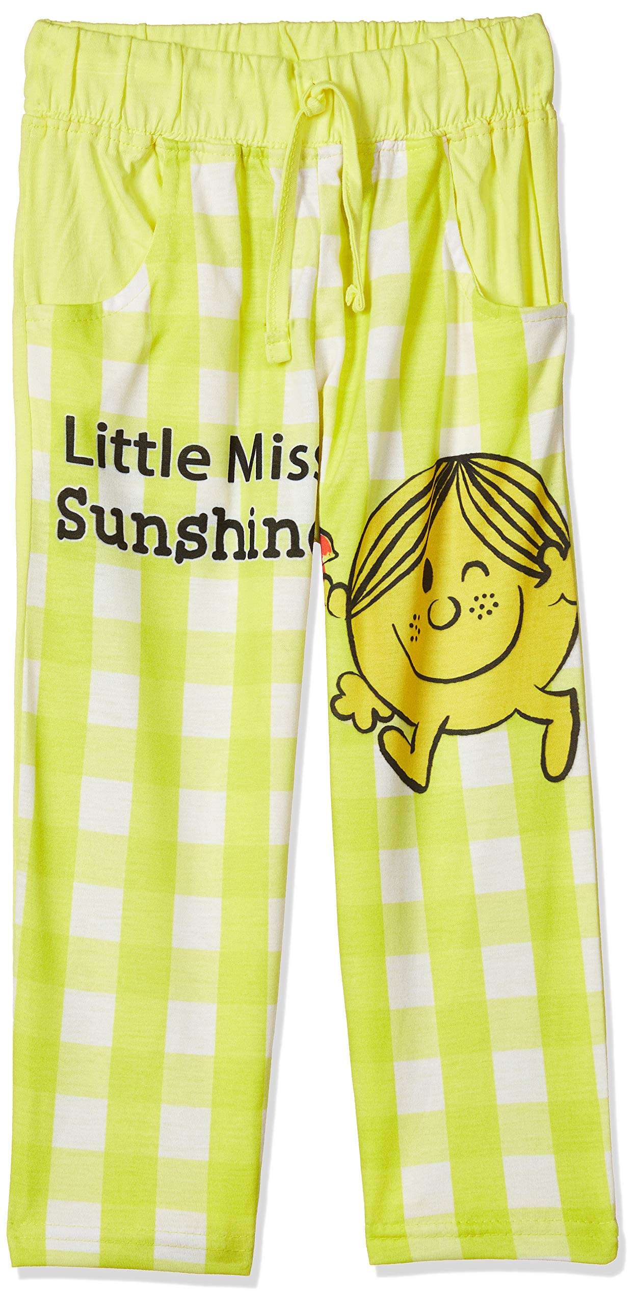 Eteenz Shine On Girl's Regular fit Tracksuit (ESOS41737MMGCP_Lemon Yellow_03-04YRS 1