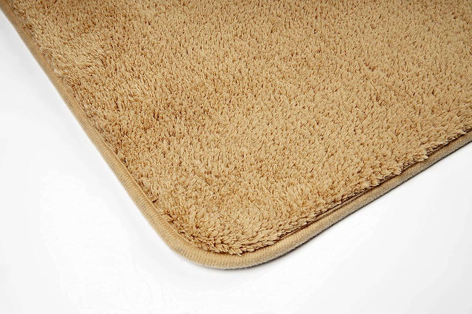 BluBasket Anti-Slip Bath Mat, Bathroom Rug, Floor mat Suitable for Kitchen, Bedroom and Bathroom, Water Absorbent,Machine Washable (Camel)(40 x 60 cm) 5