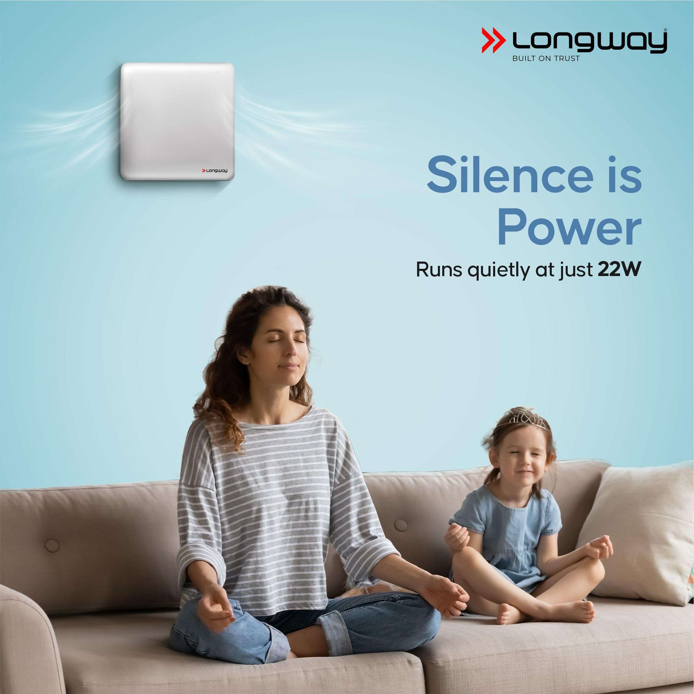 LONGWAY FreshX 6 Inch 150 mm Energy Efficient Exhaust Fan | High Speed Powerful Motor | Noiseless Operation | Rust Proof | Suitable for Bathroom, Kitchen, Office (White) 4