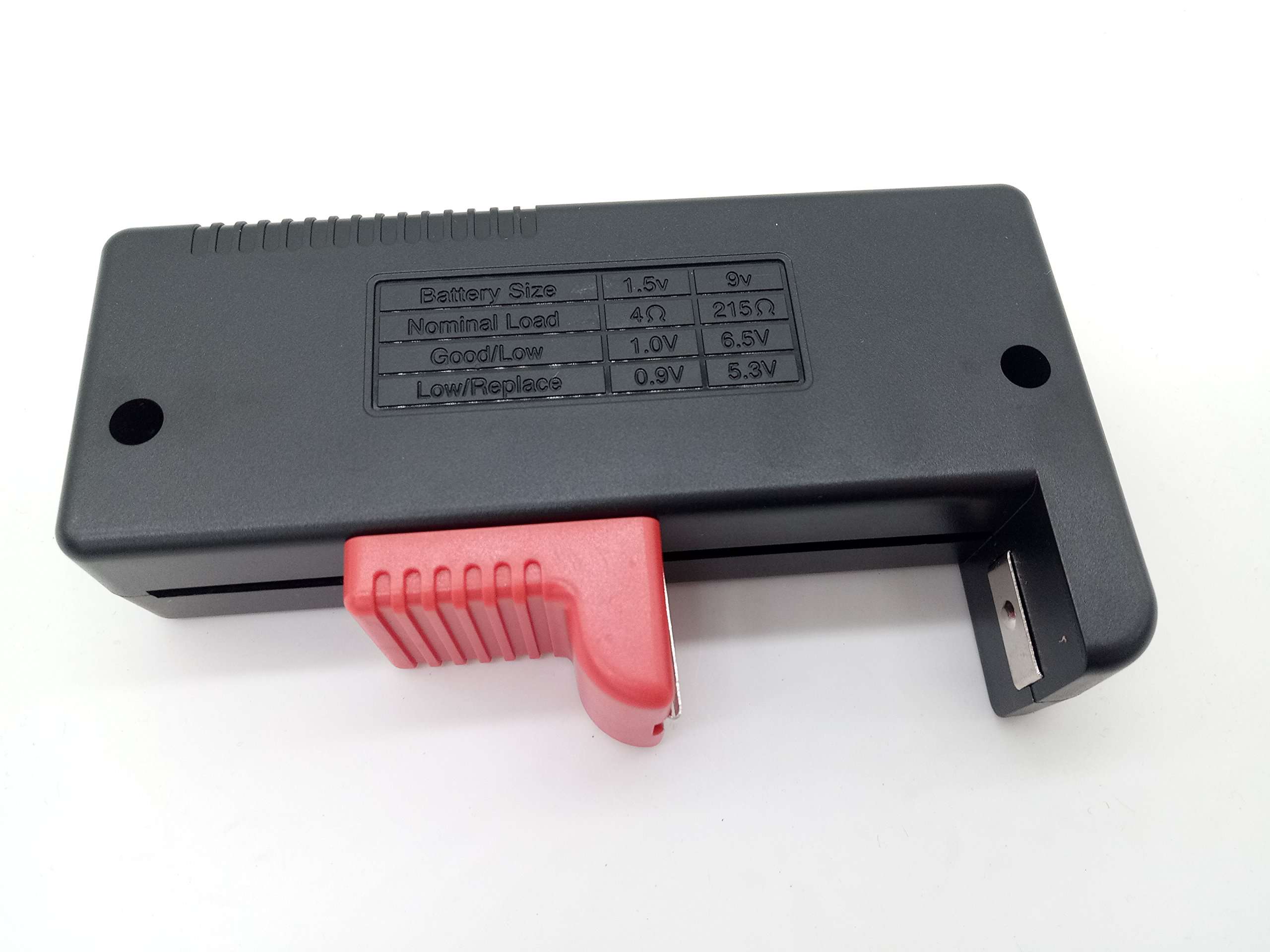 Cotchear Universal Digital Battery Tester Volt Checker for AA AAA C D 9V 1.5V Cell and Button Cell Batteries AA AAA C/D 9V Volt BT-168 Checker Pointer Battery Tester 5