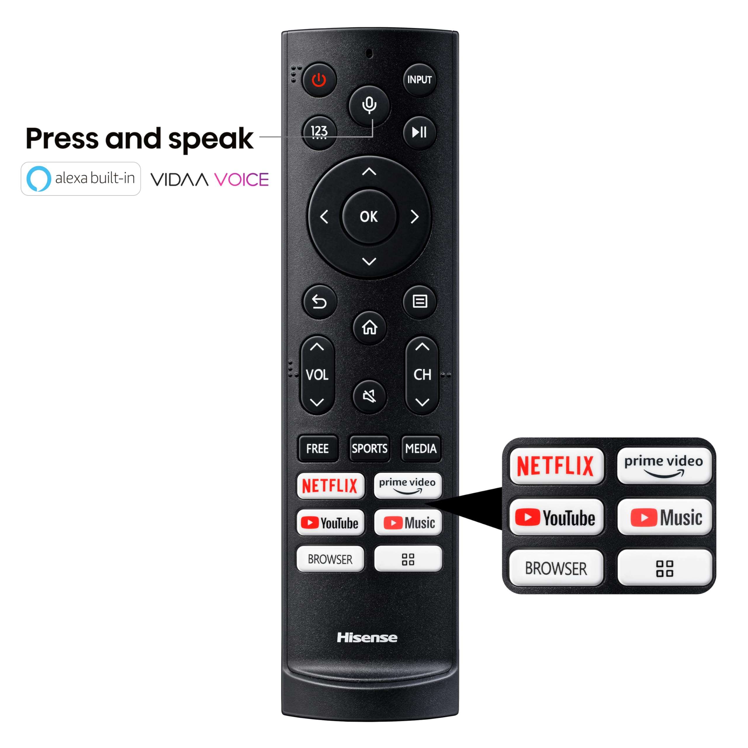 Hisense 215 cm (85 inches) Q7N Series 4K Ultra HD Smart QLED TV (Dark Grey) 5