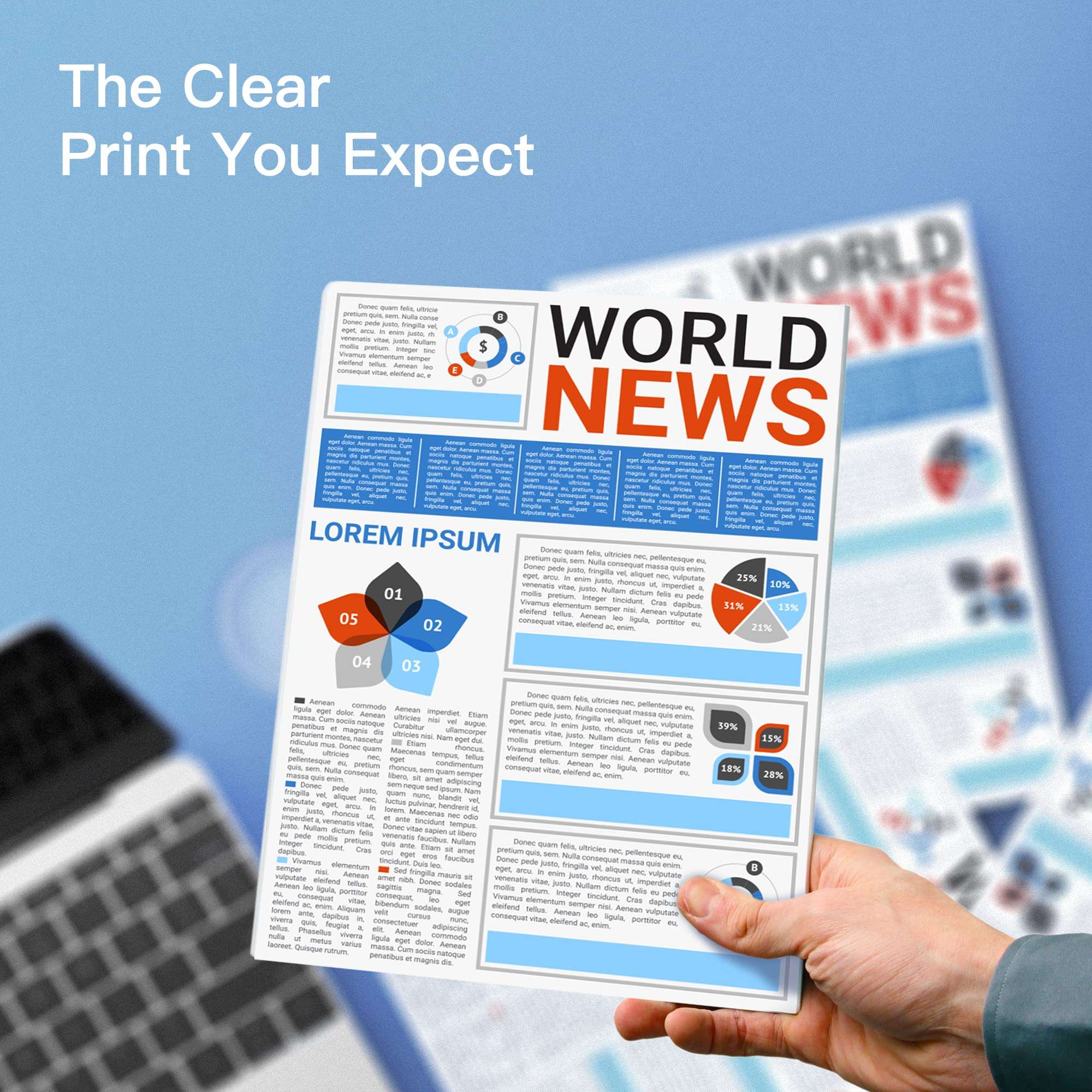 GPC Image Compatible Toner Cartridge Replacement for HP 201X CF400X 201A CF401X CF402X CF403X CF400A Compatible with Laserjet Pro MFP M277dw Toner M252dw M277n M252n MFP M277c6 Printer Tray(4-Pack) 4