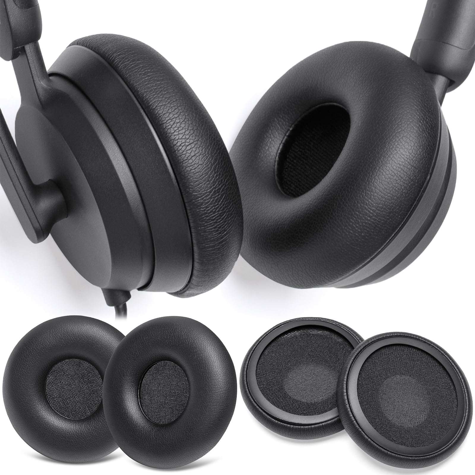 Voarmaks Modern Wireless Ear Pads Compatible with Microsoft Modern USB-A Wireless Headset, Modern USB-C Wired Headset 1