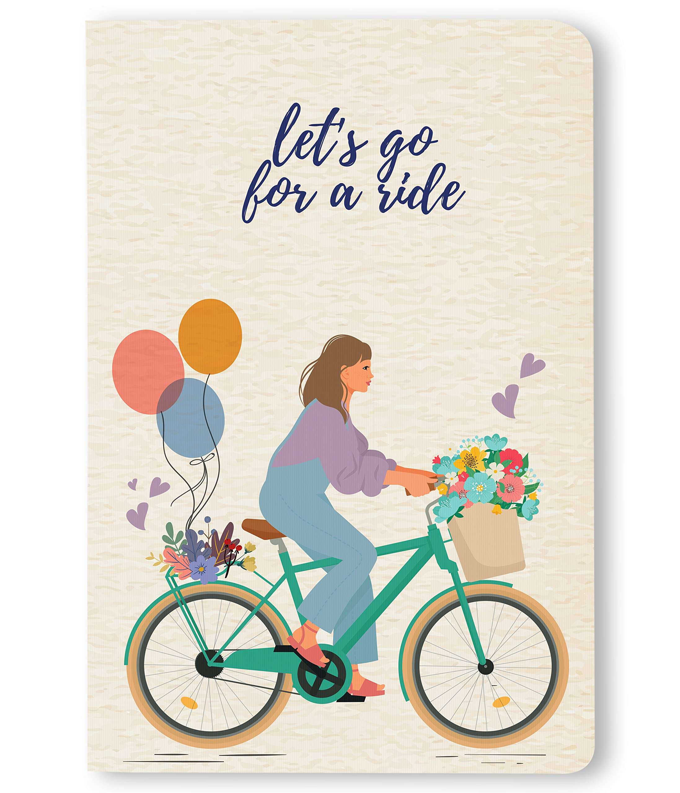 BOUND N FOUND 100 GSM A5 Dot Grid Journal Diary for Women:160 Pages (Cycle) 1