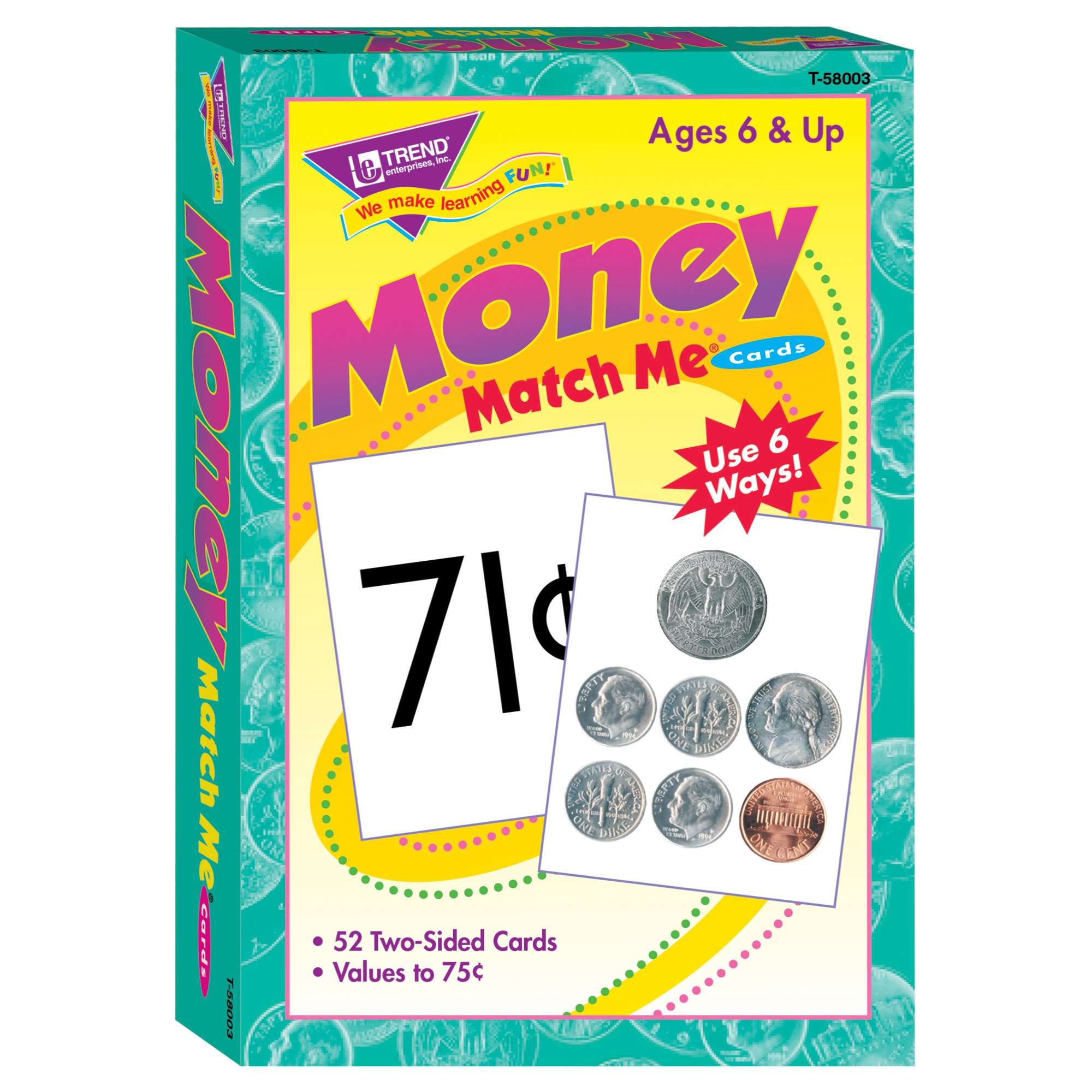 Money Match Me Cards 1
