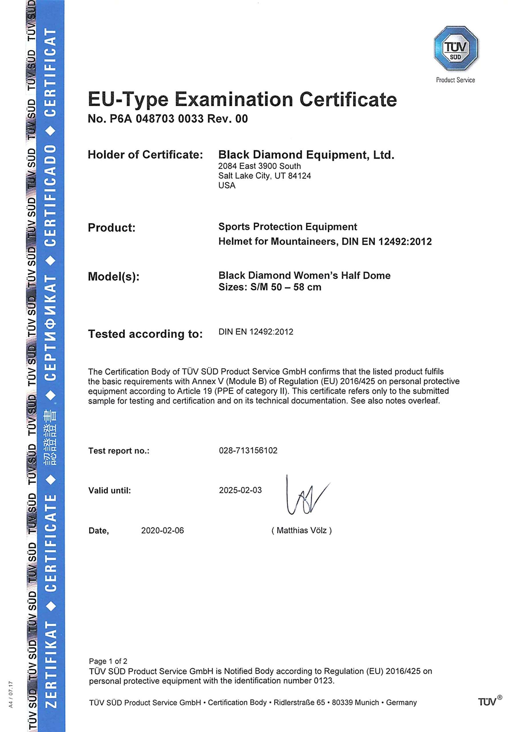 Black Diamond BD620208CASPIANSm/Medium W Half Dome Helmet Caspian Sm/Medium 2