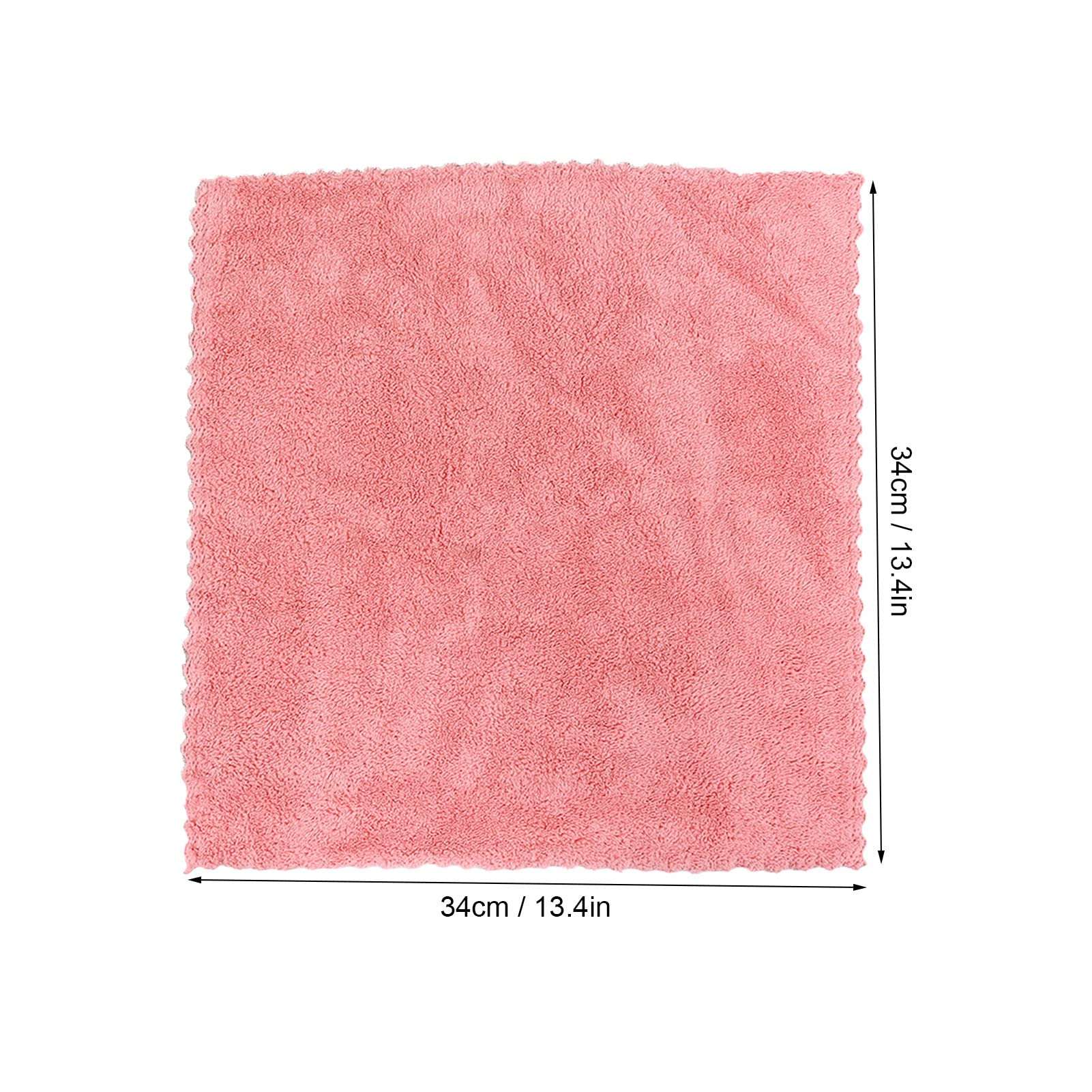 Cleaning Towel, Anti Sticking Oil Good Durability Wearproof Microfiber Dish Cloth for Kitchen 6